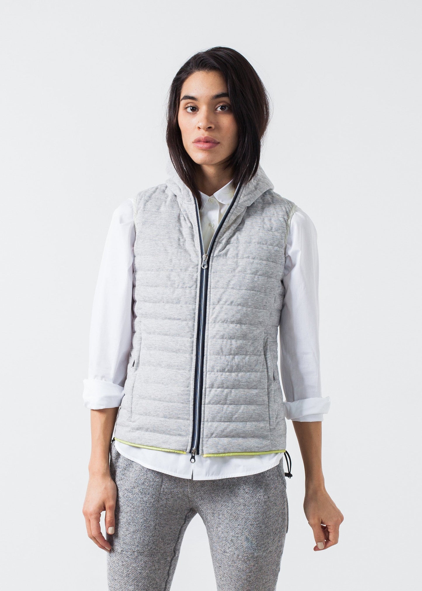 Gilet Primula in grigio chiaro