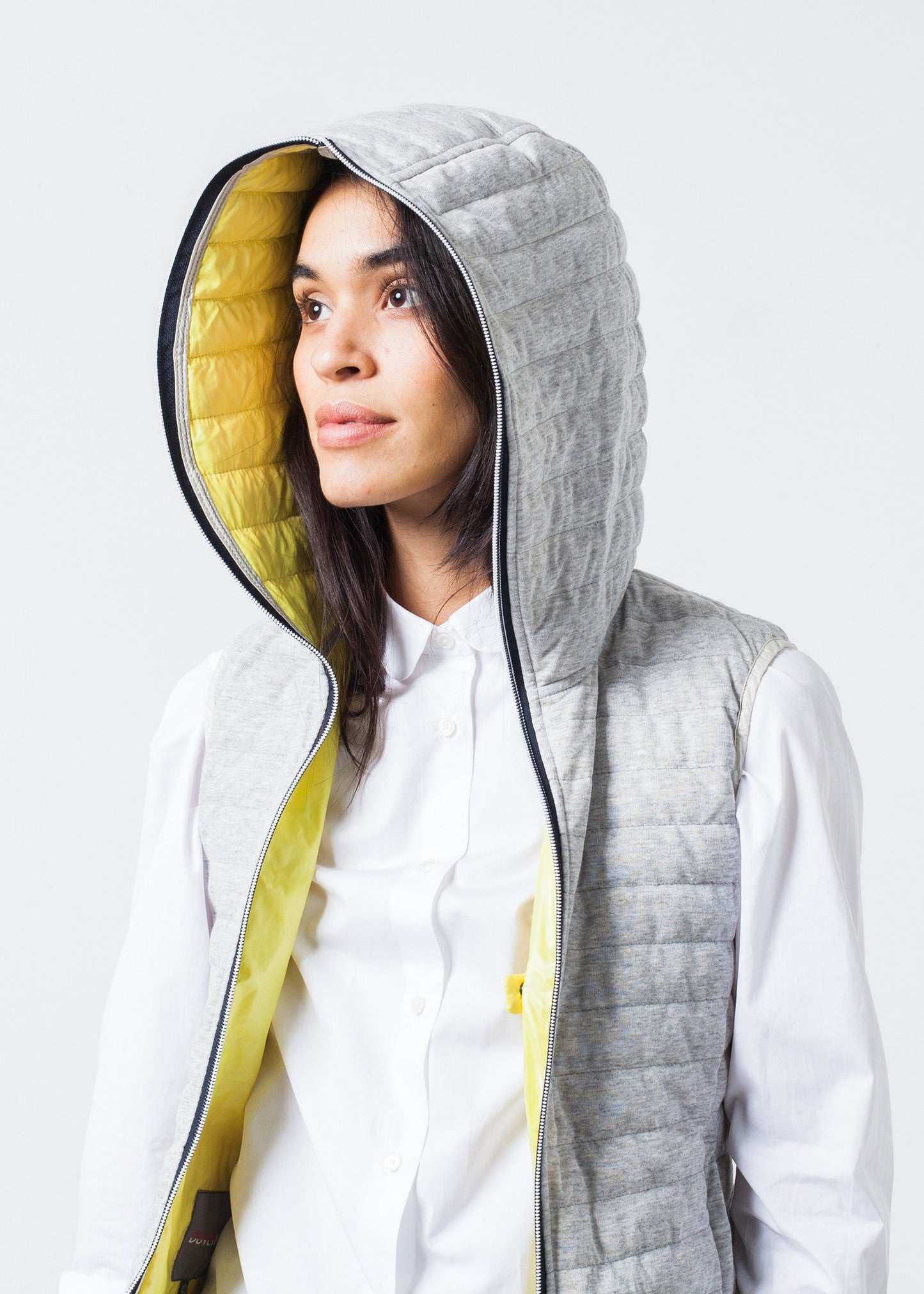 Gilet Primula in grigio chiaro
