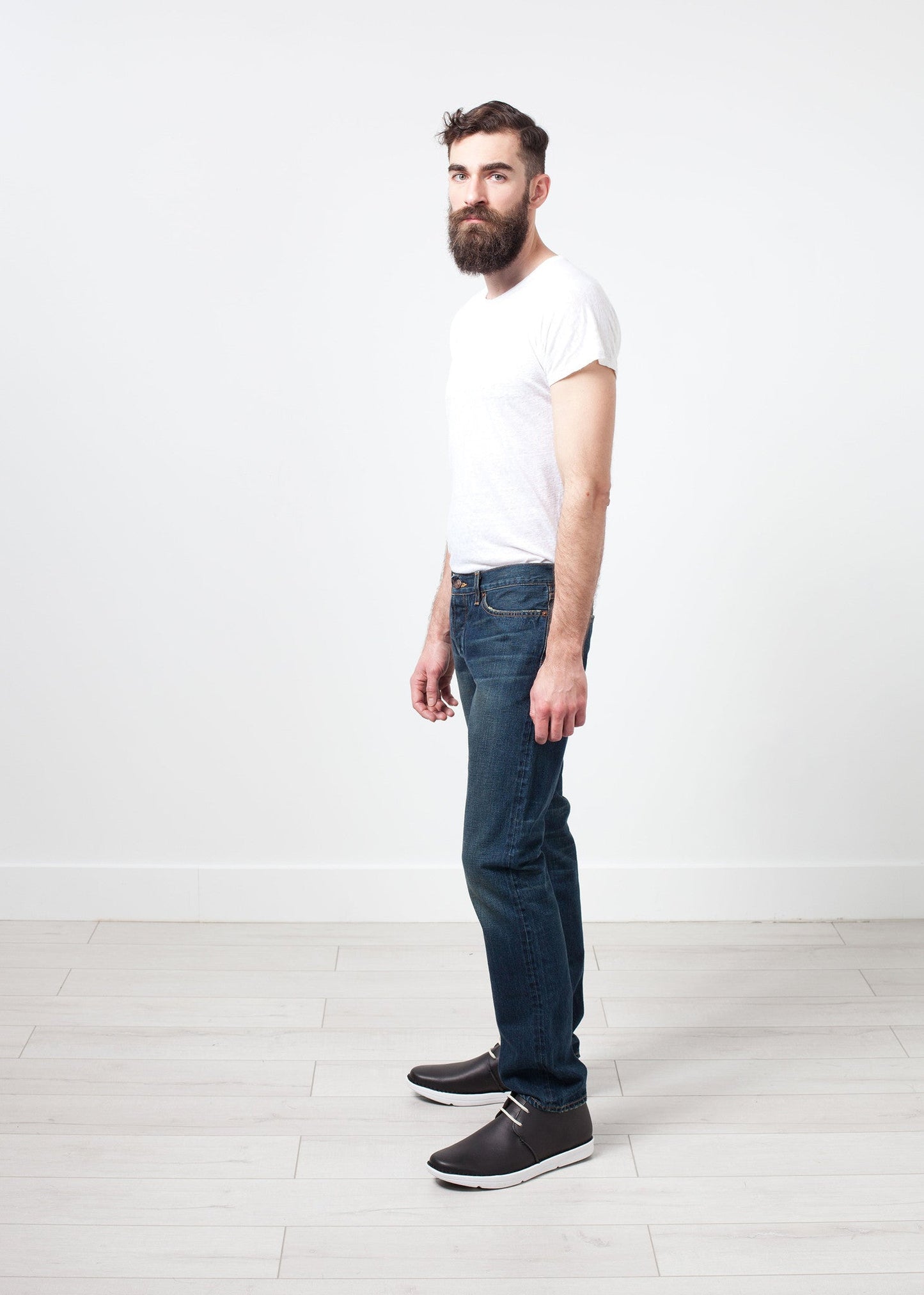 Jeans slim fit in indaco