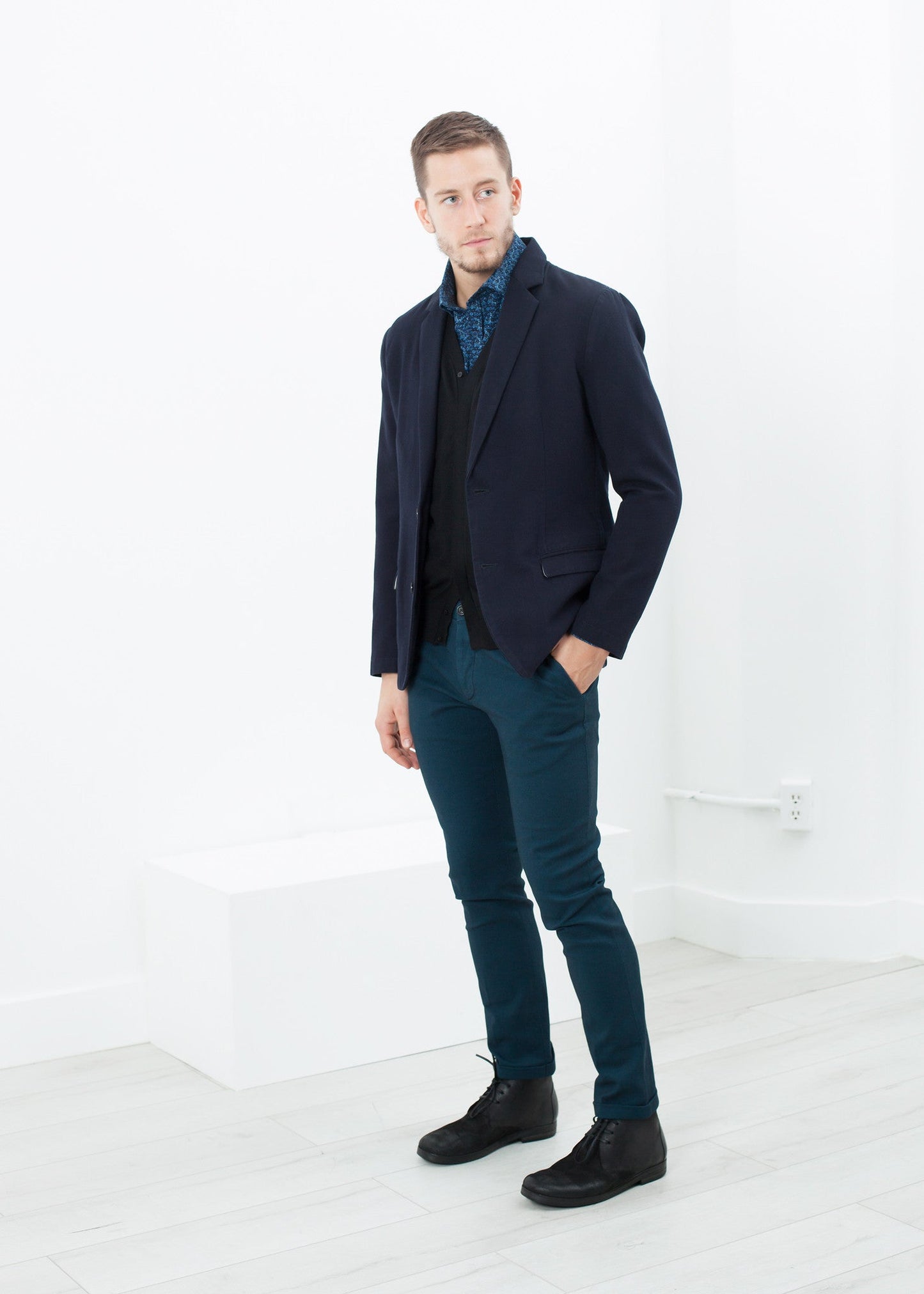 Giacca sportiva in blu