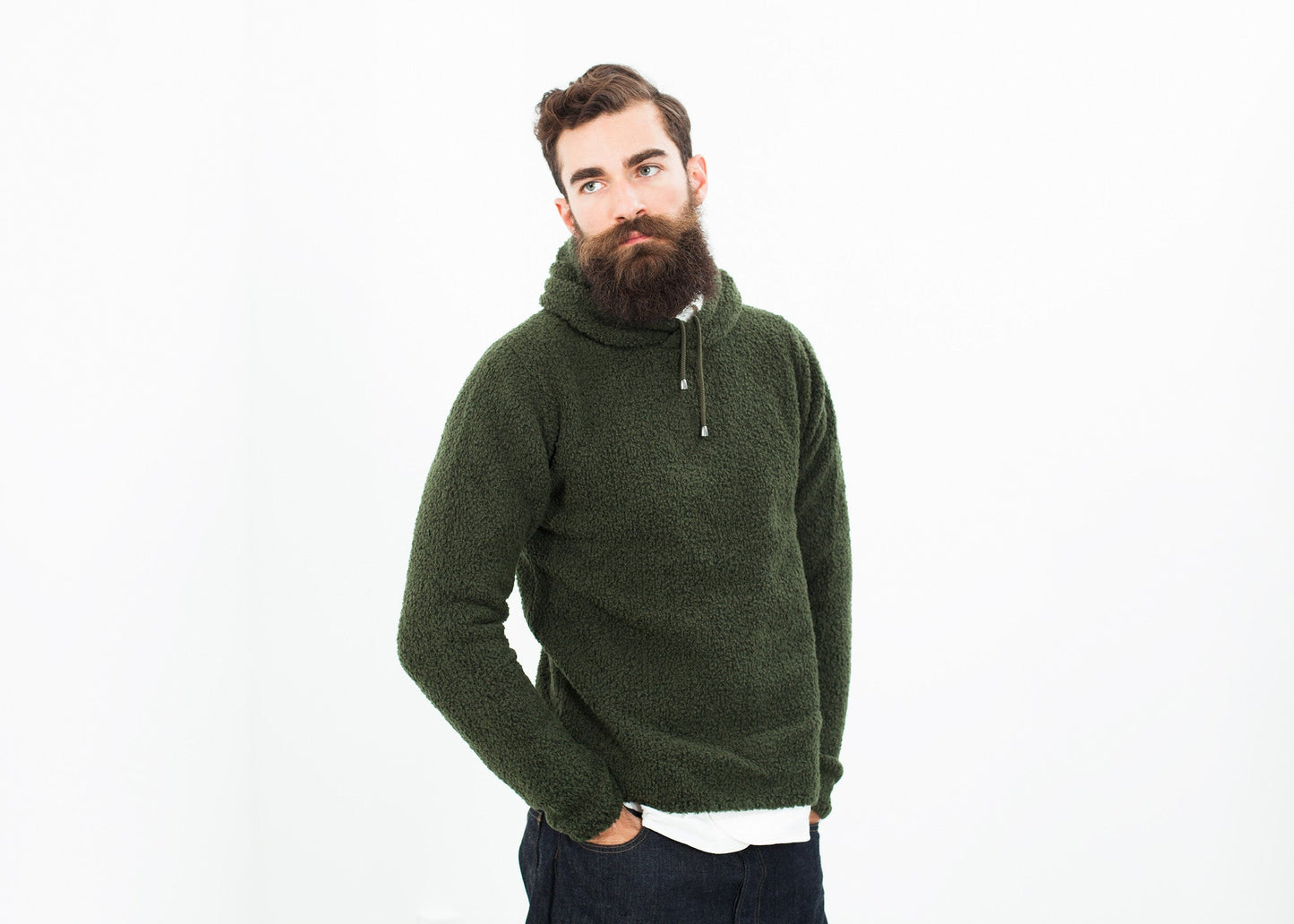 Pullover Grizzly in verdone