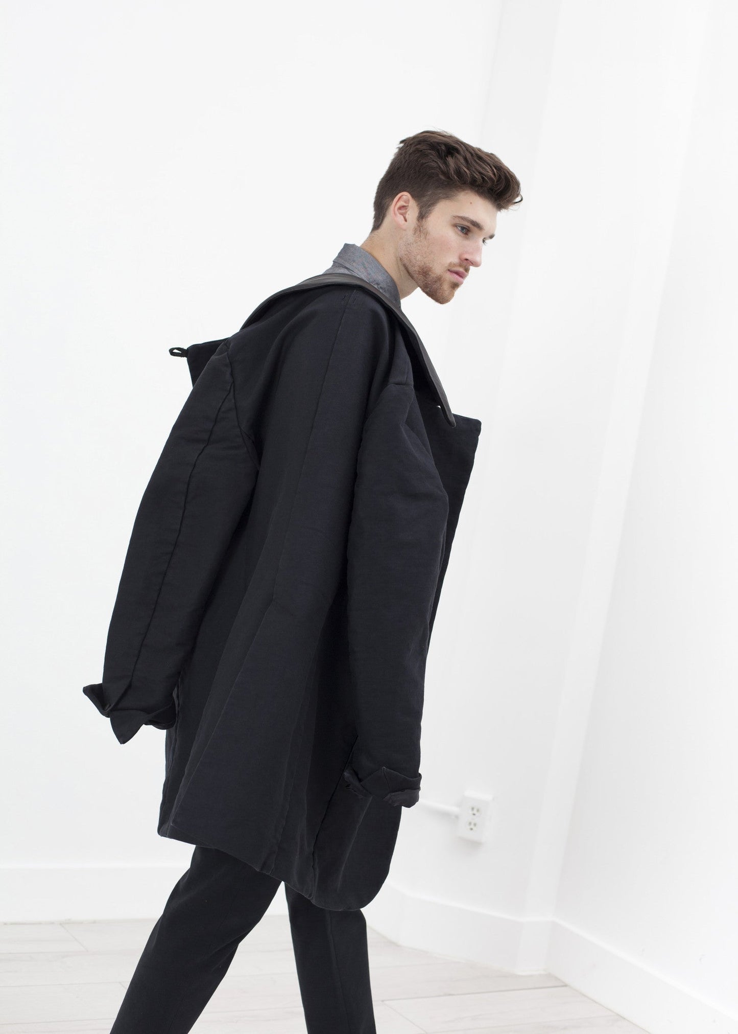 Cappotto Taban in nero