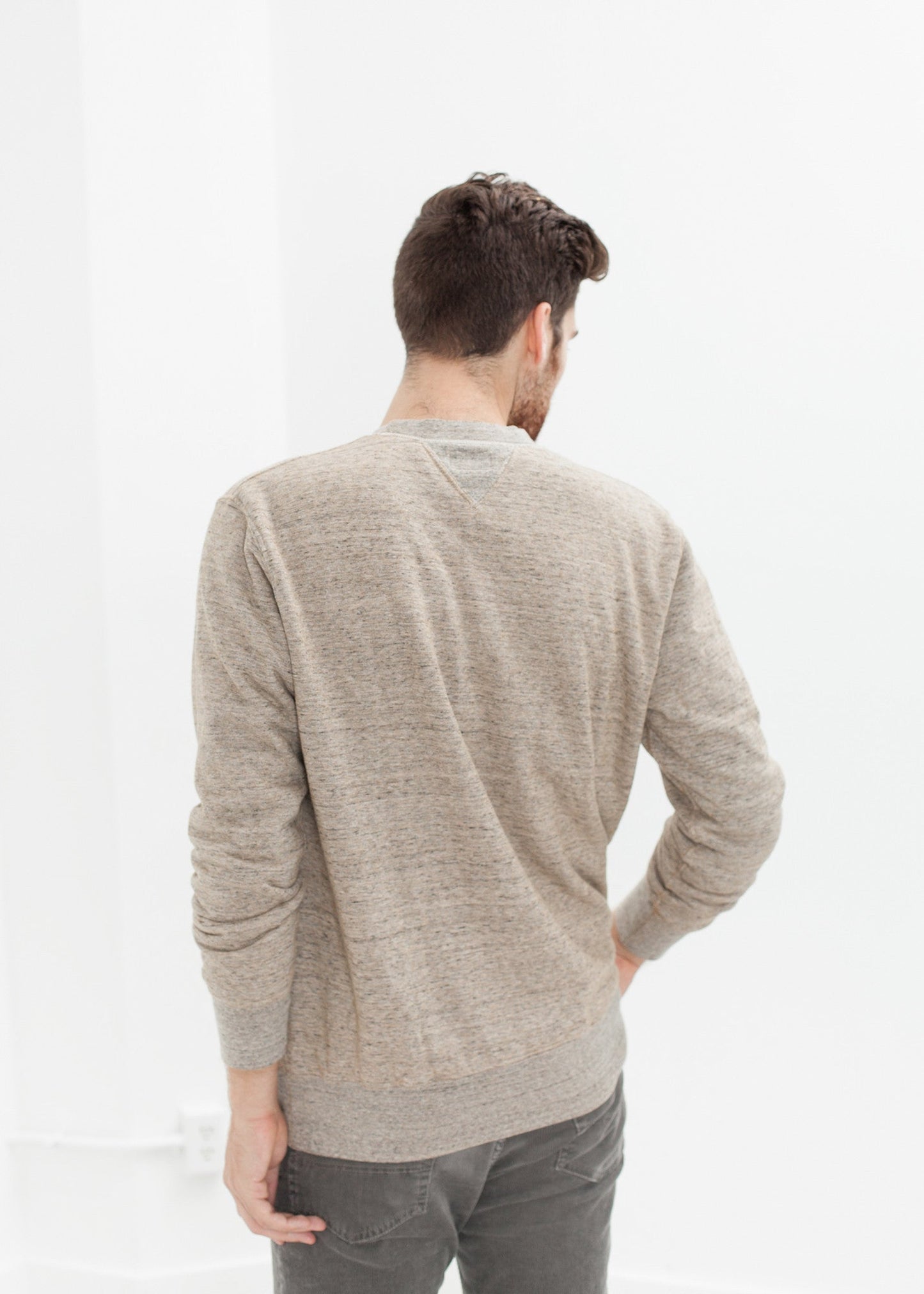 Felpa Jeth in grigio/ruggine