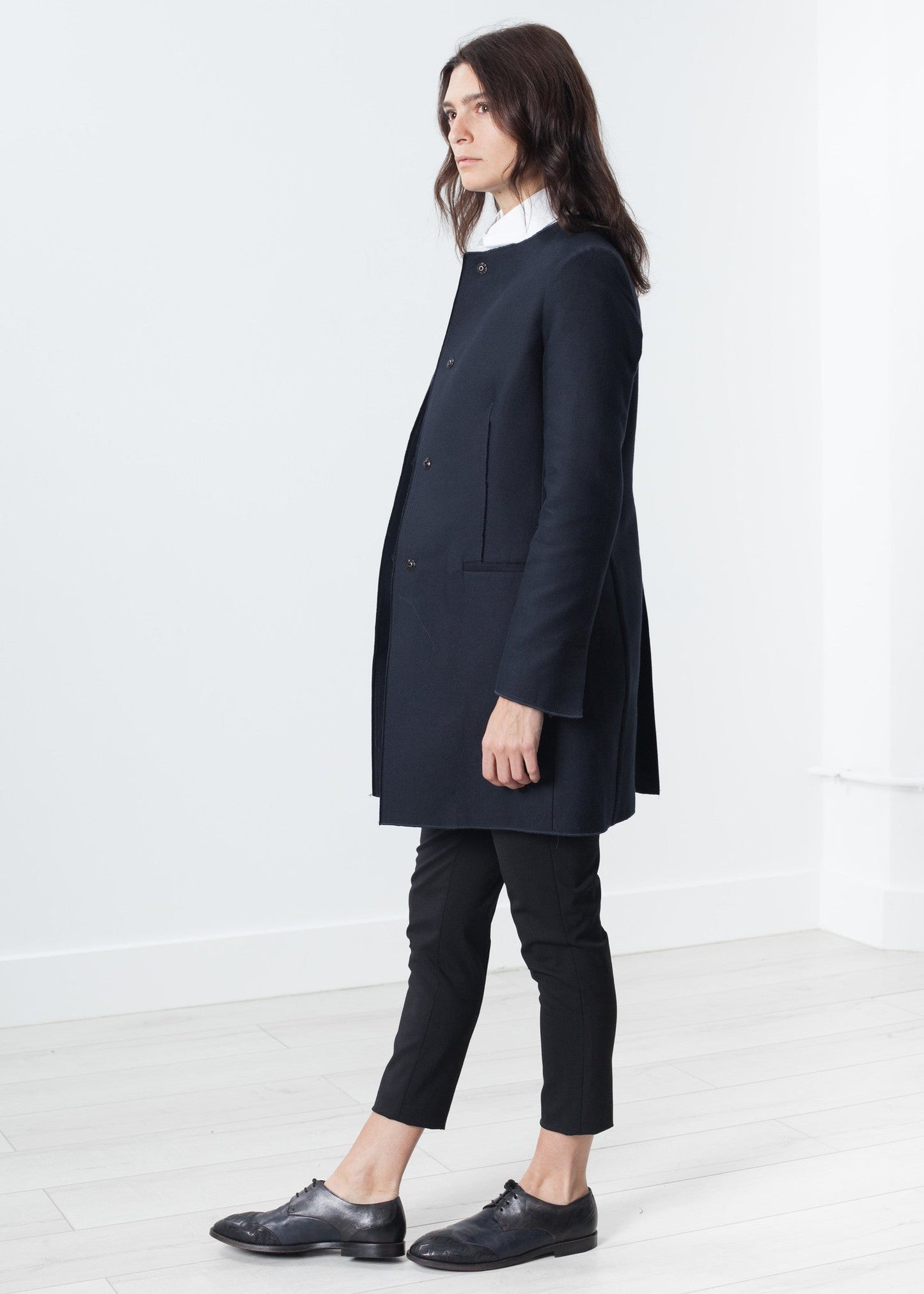 Giacca Tessuto in Navy