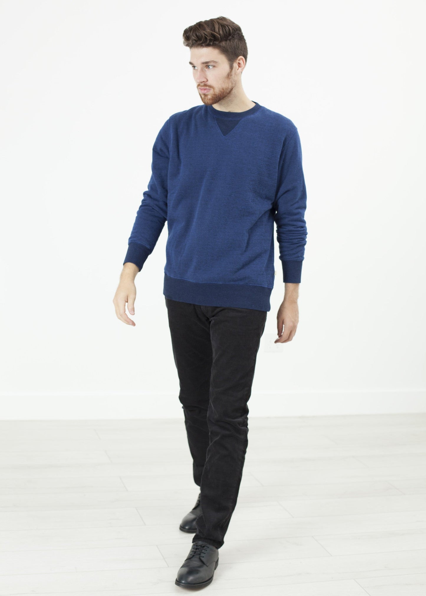 Felpa Jeth in blu/reale