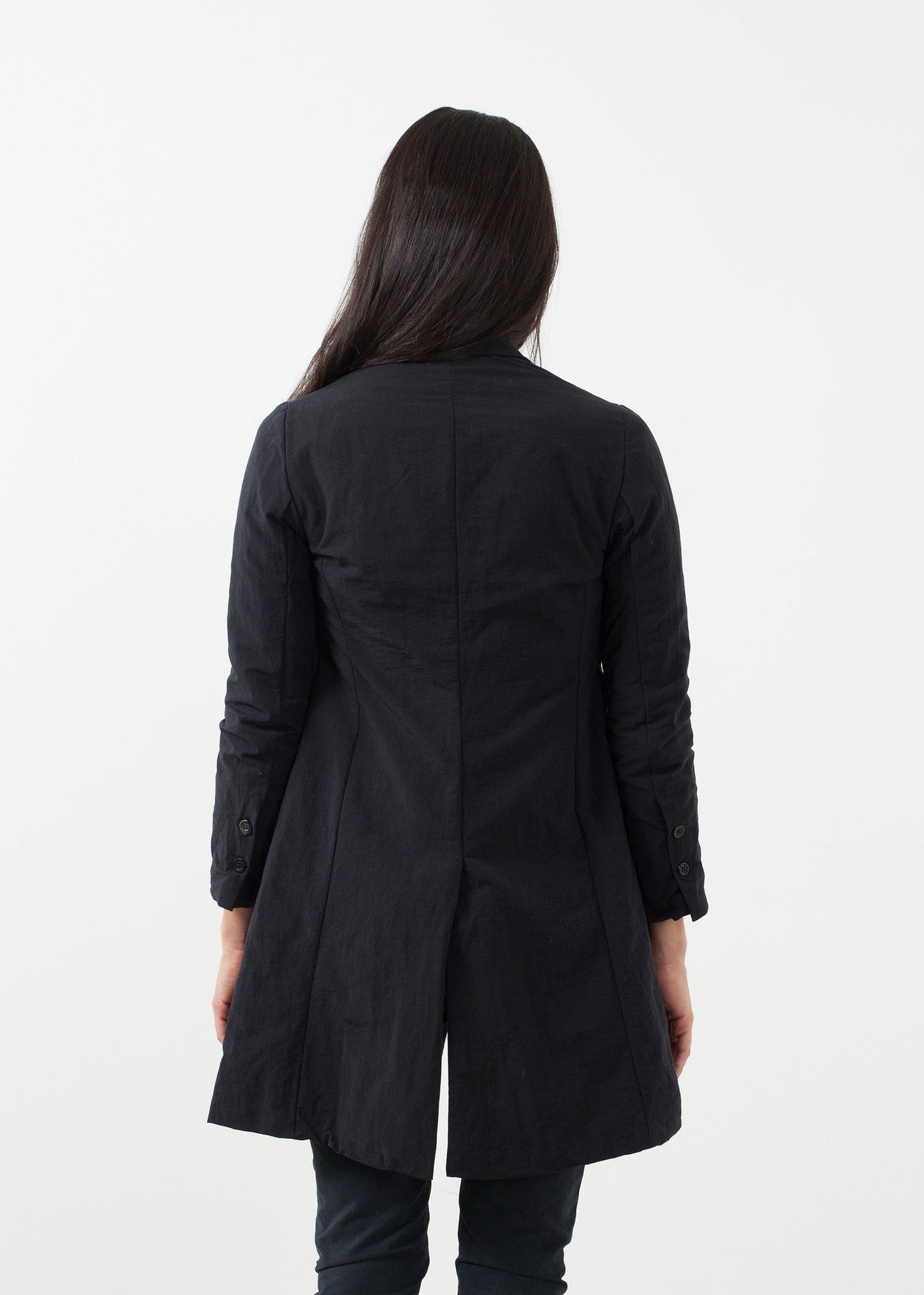 Giacca lunga in nylon