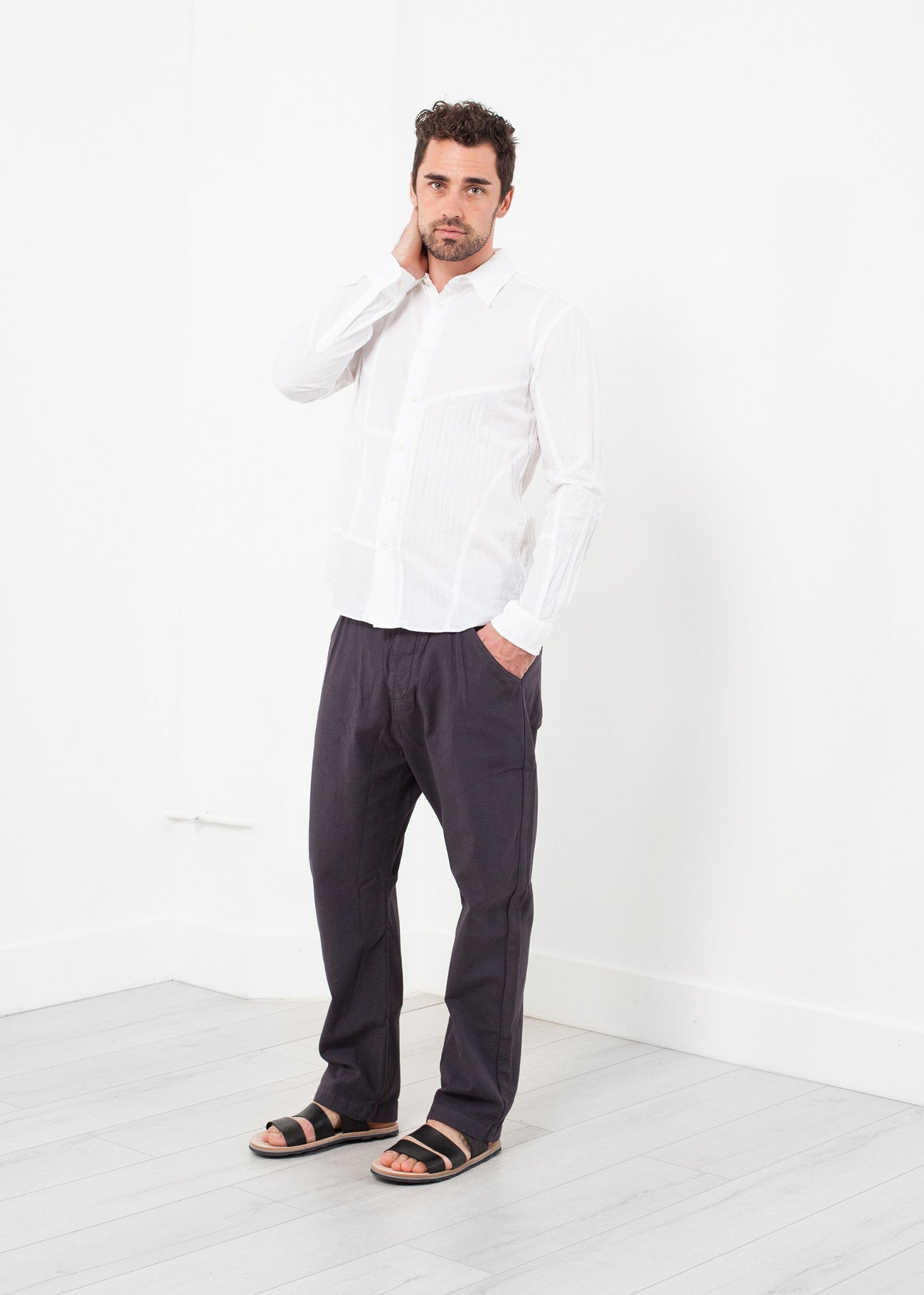 Pantalone Balda con cavallo basso