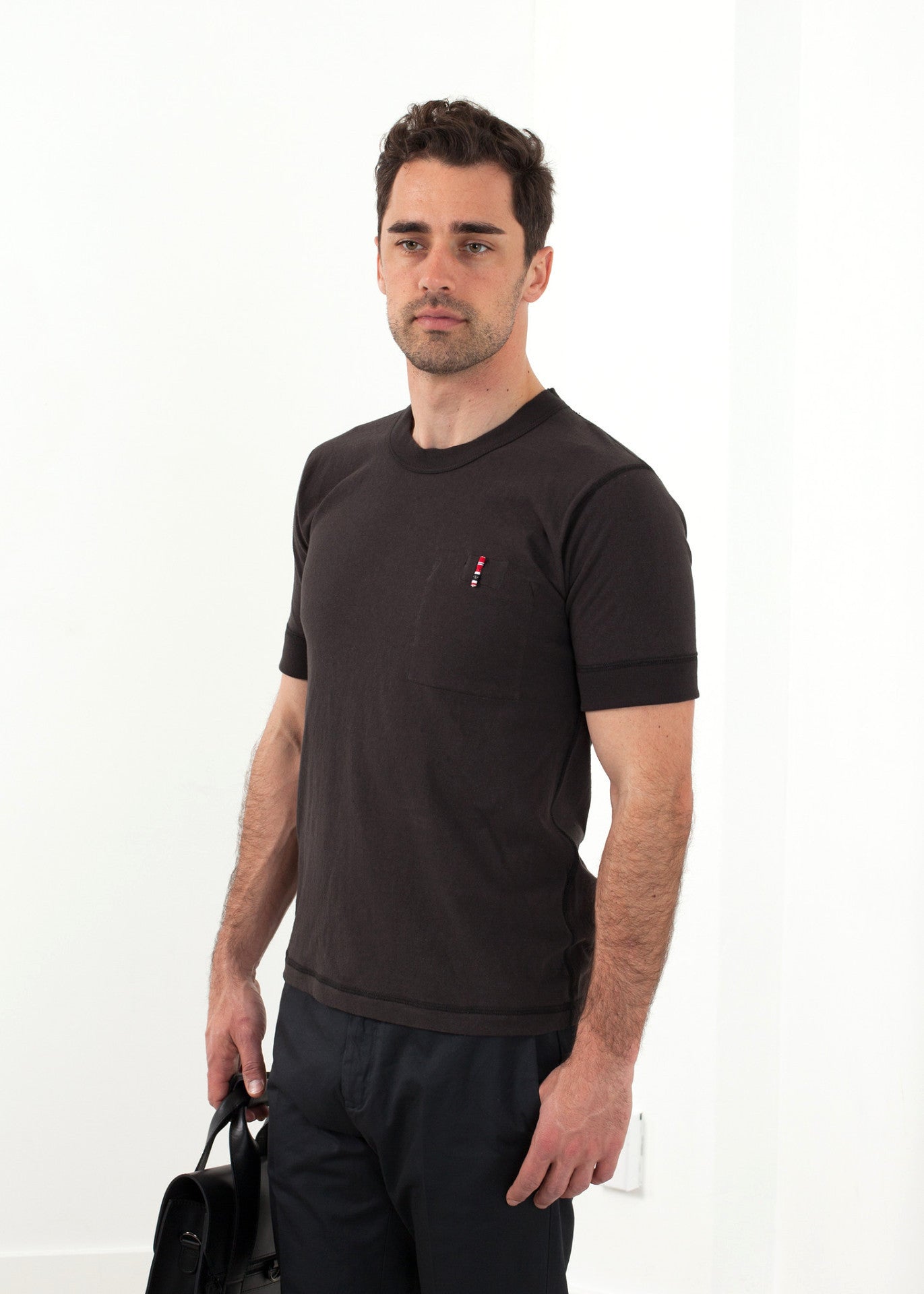 T-shirt in jersey interlock