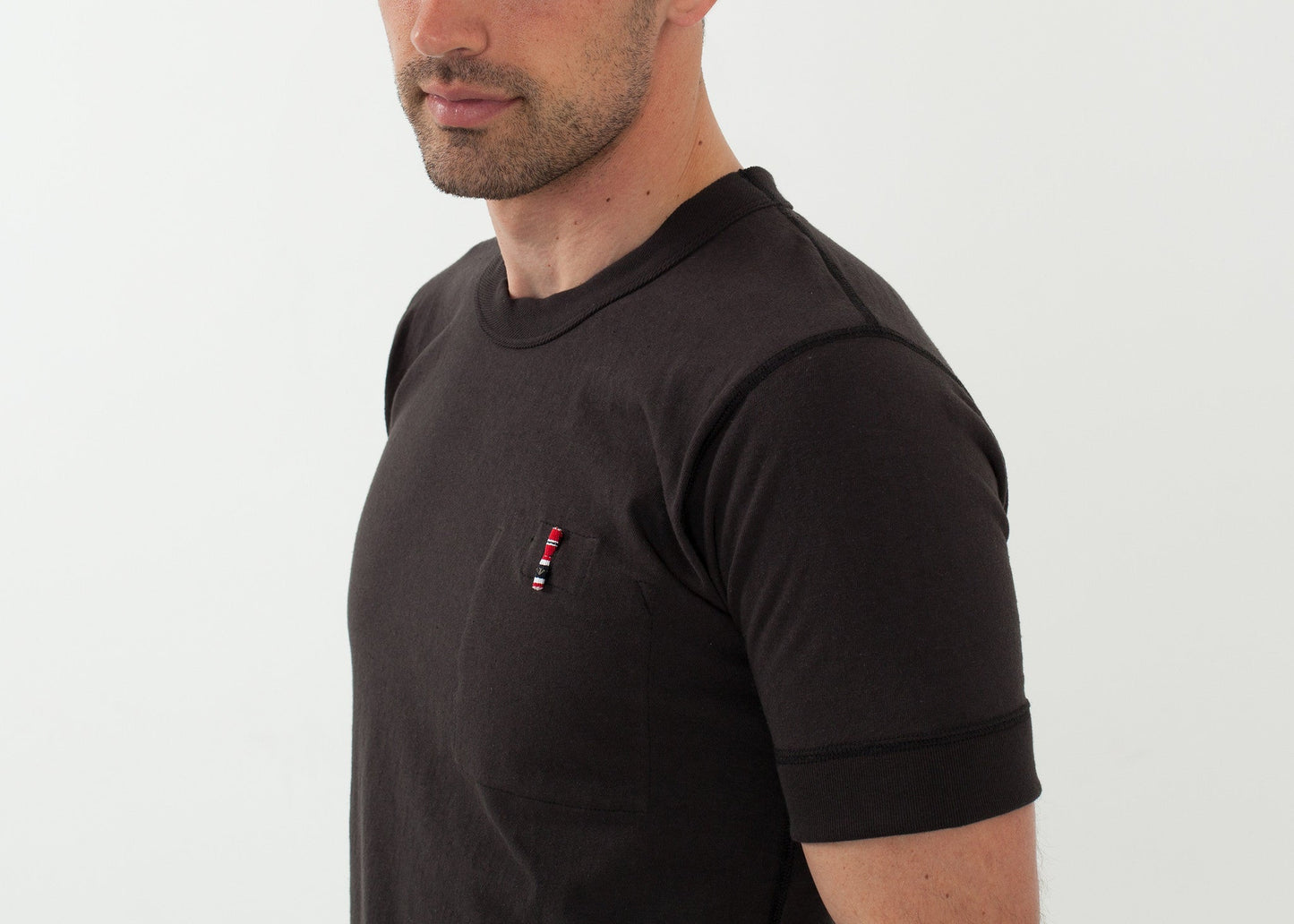 T-shirt in jersey interlock