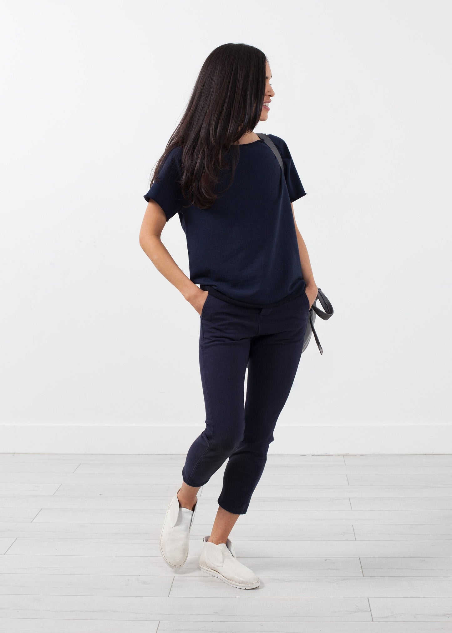 Pantaloni chino in maglia