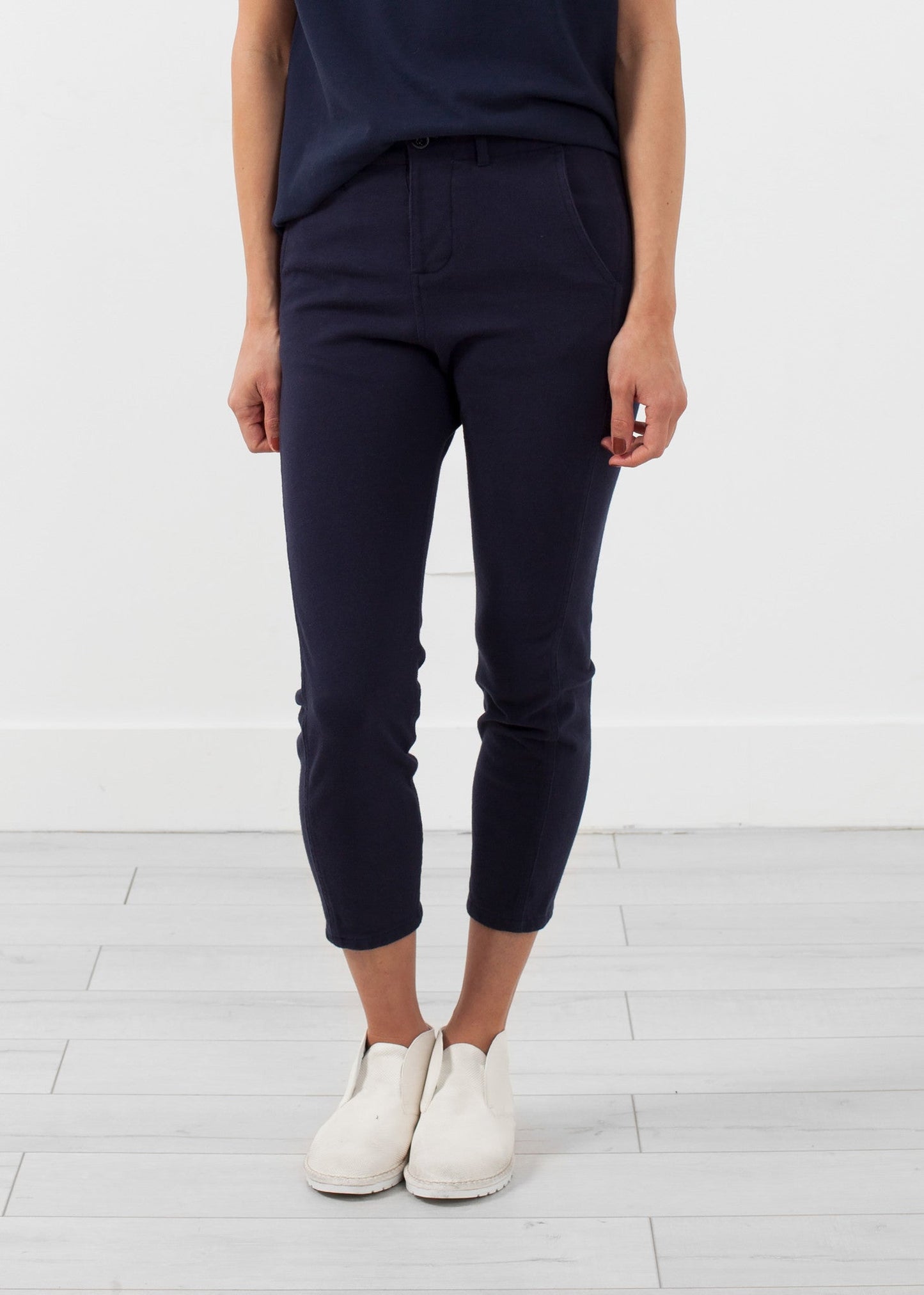 Pantaloni chino in maglia