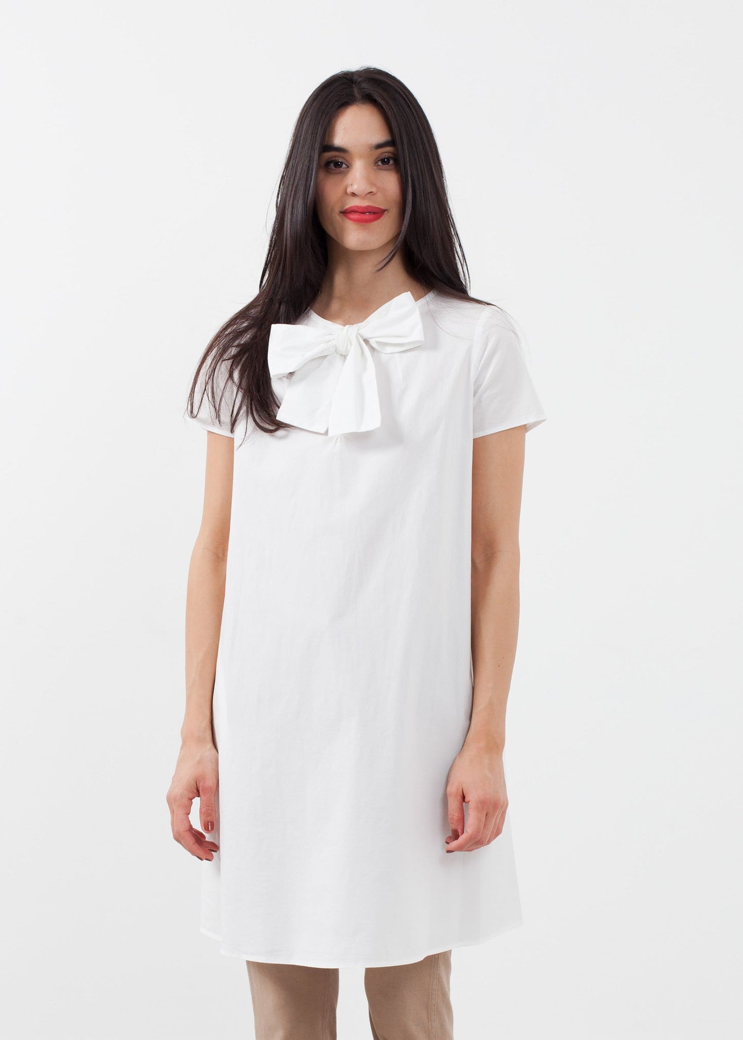 Abito con fiocco babydoll