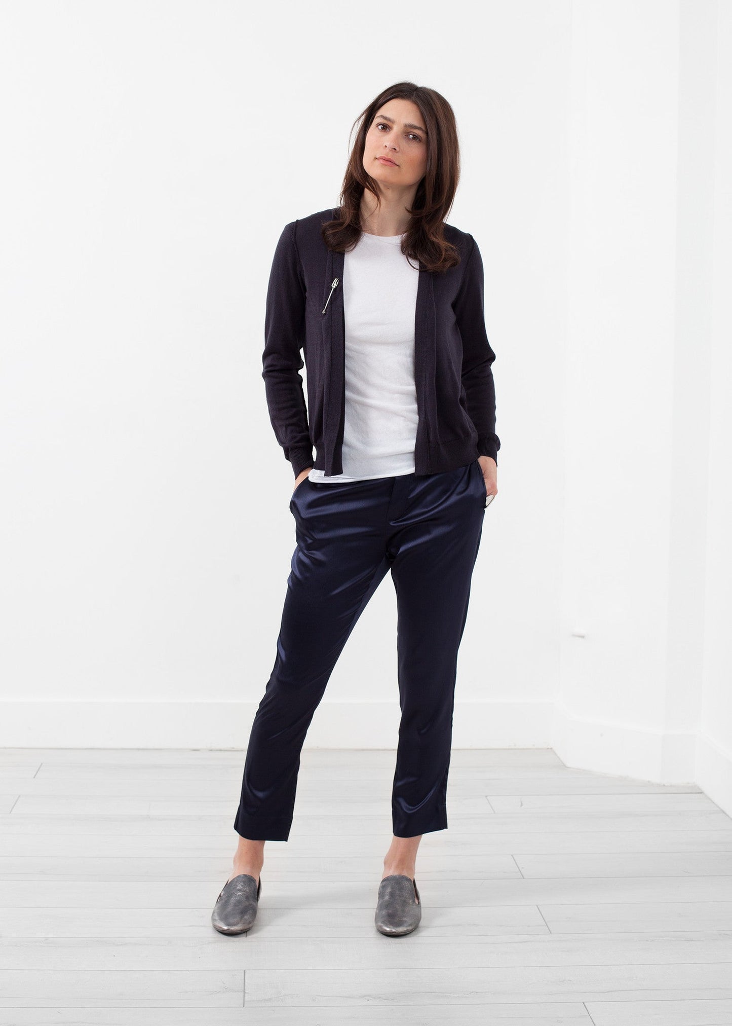 Cardigan rimpicciolito