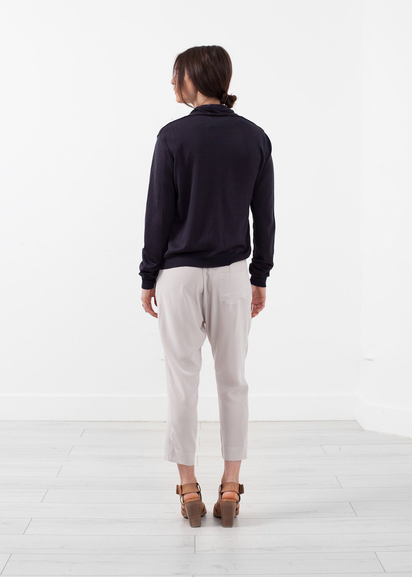 Cardigan sciallato