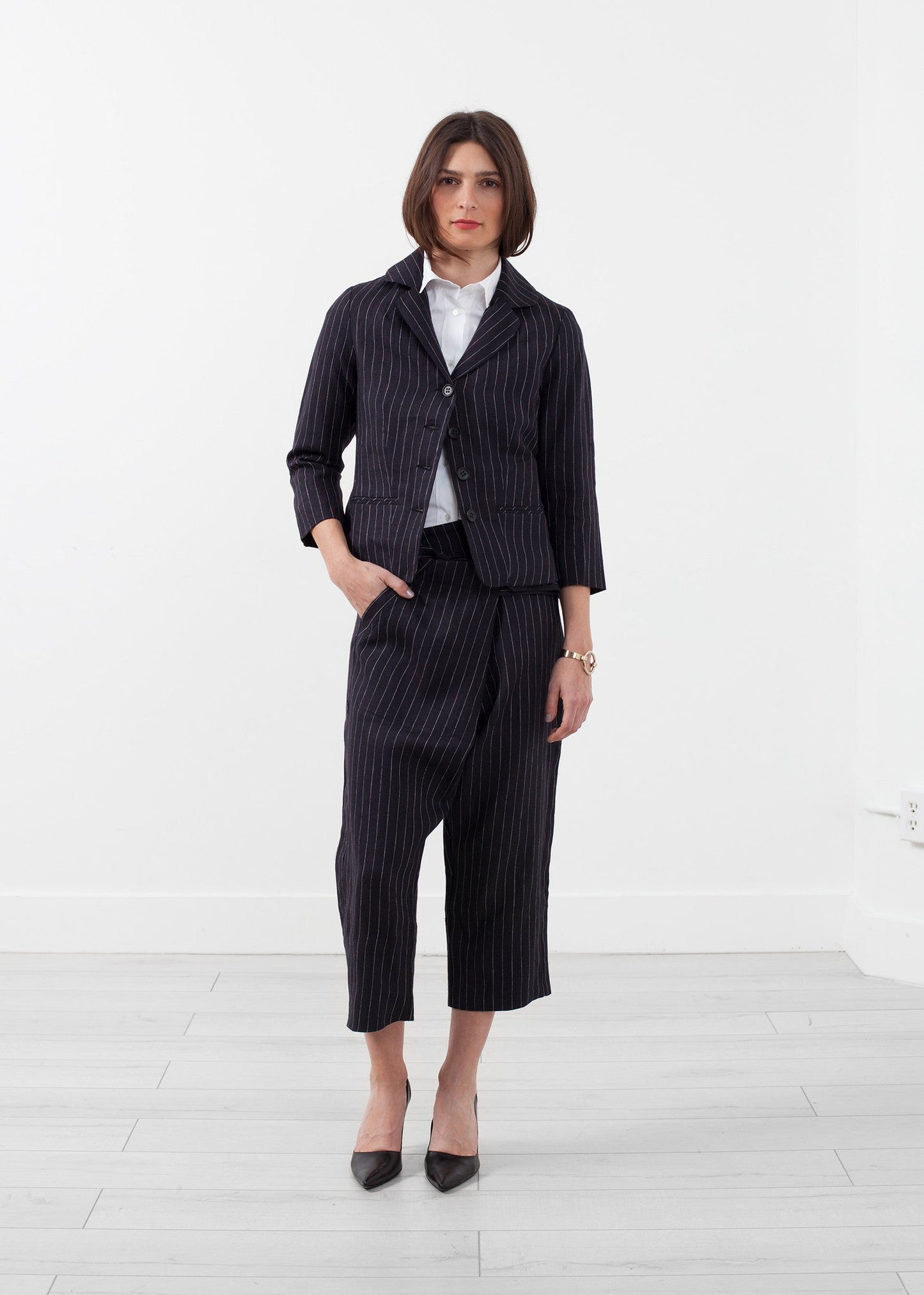 Blazer gessato