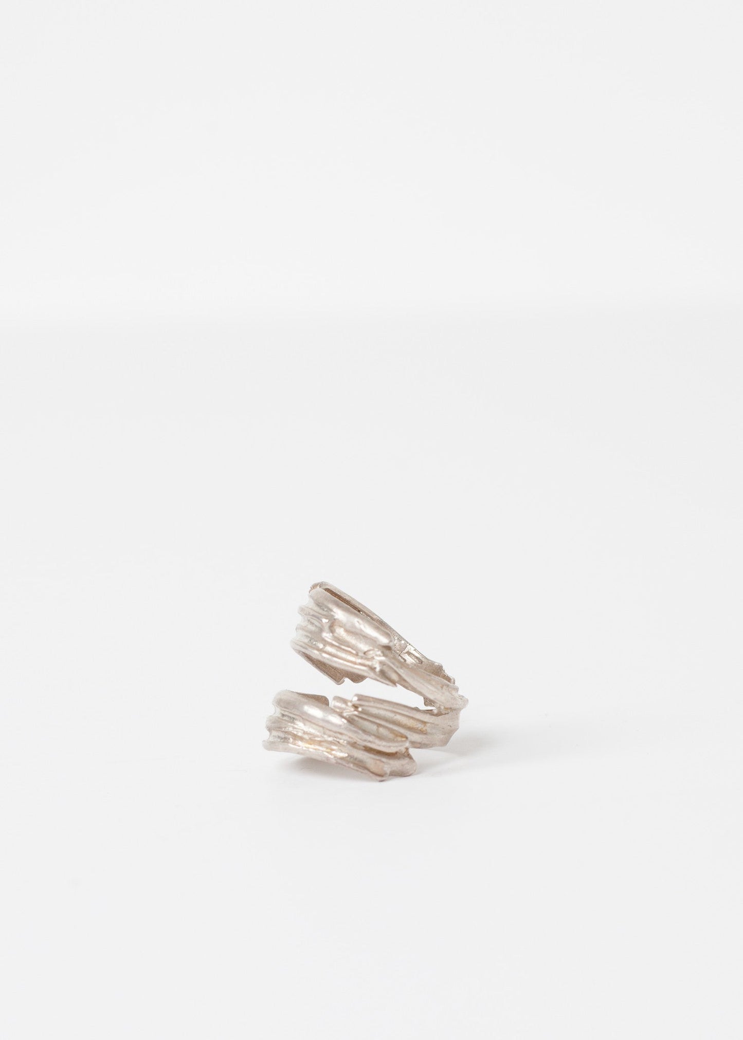 Anello a spirale d'argento in sterline