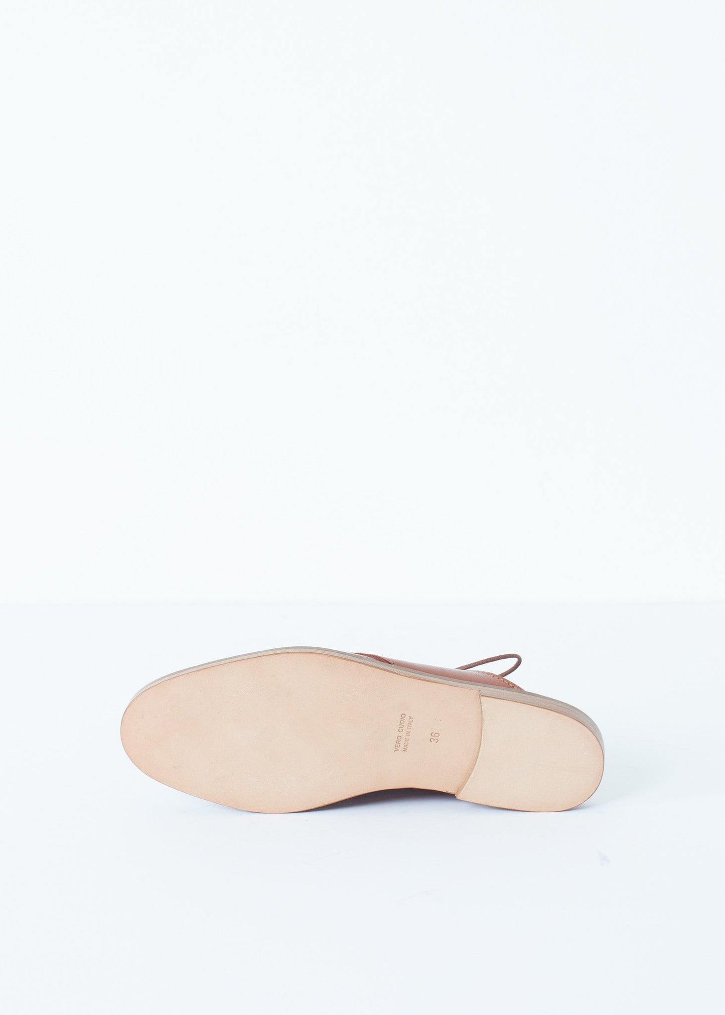 Oxford senza schienale in marrone