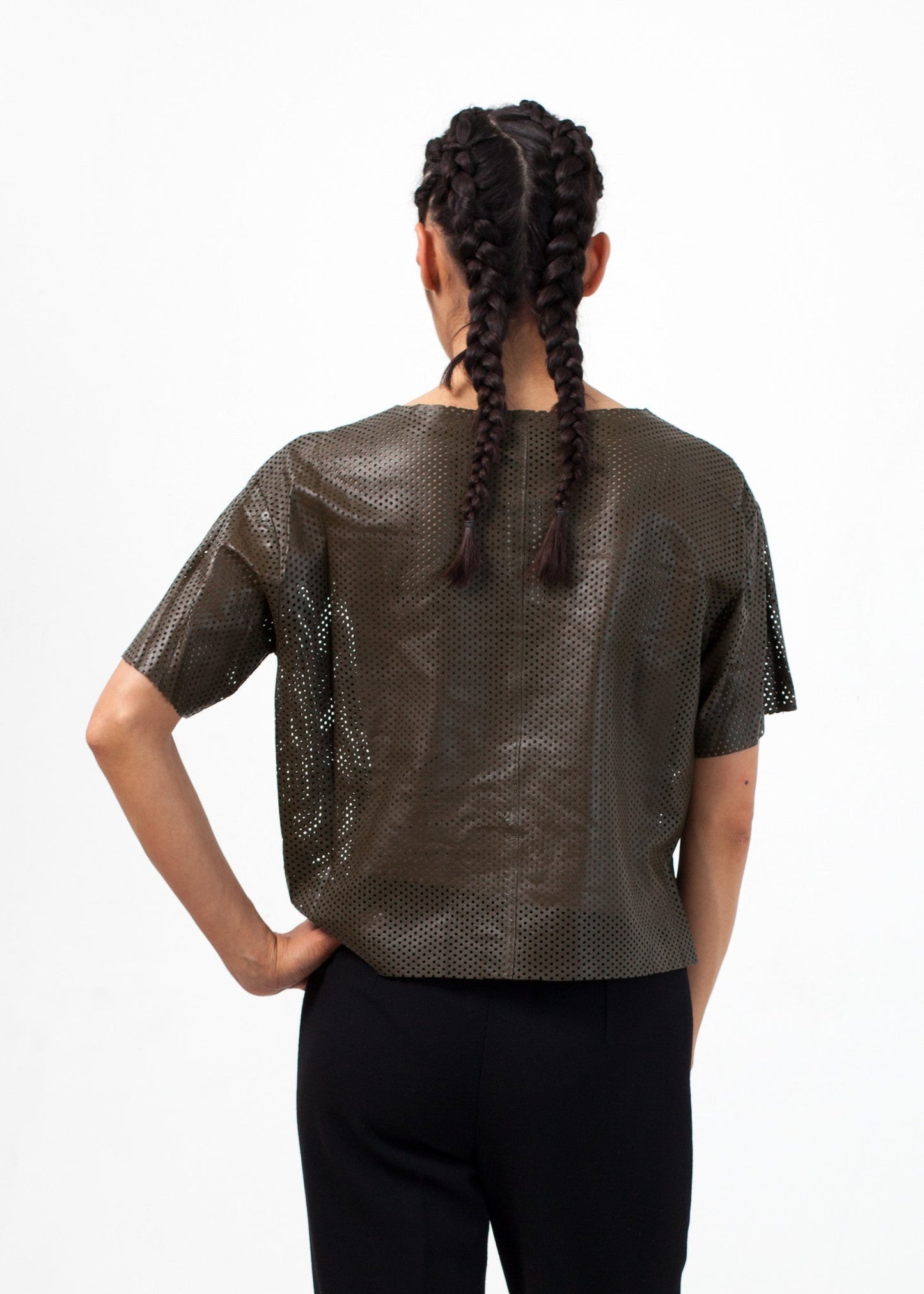 Top in pelle Auralias
