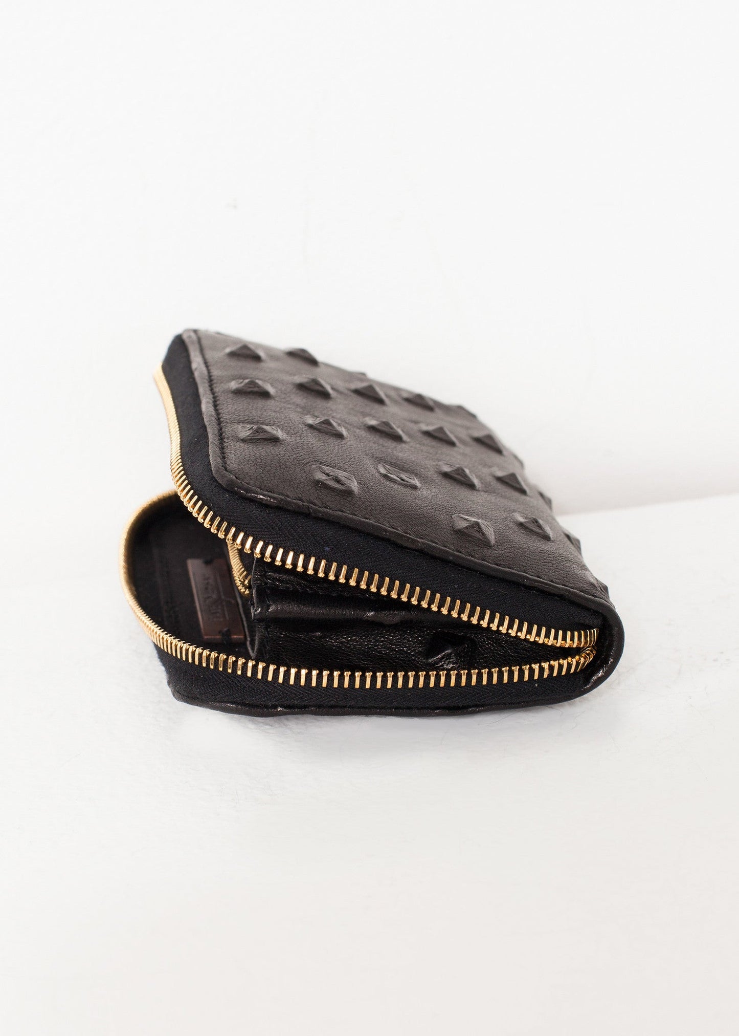 Portafoglio in pelle Elodie in nero