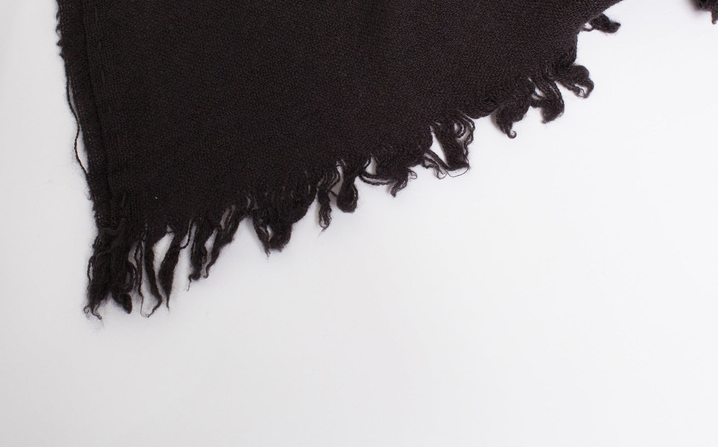 Sciarpa semplice in Old Black