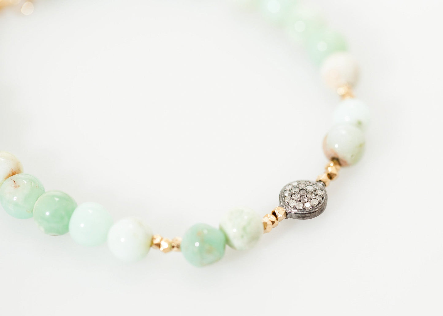 Bracciale Leopoldo in Crisoprasio Verde
