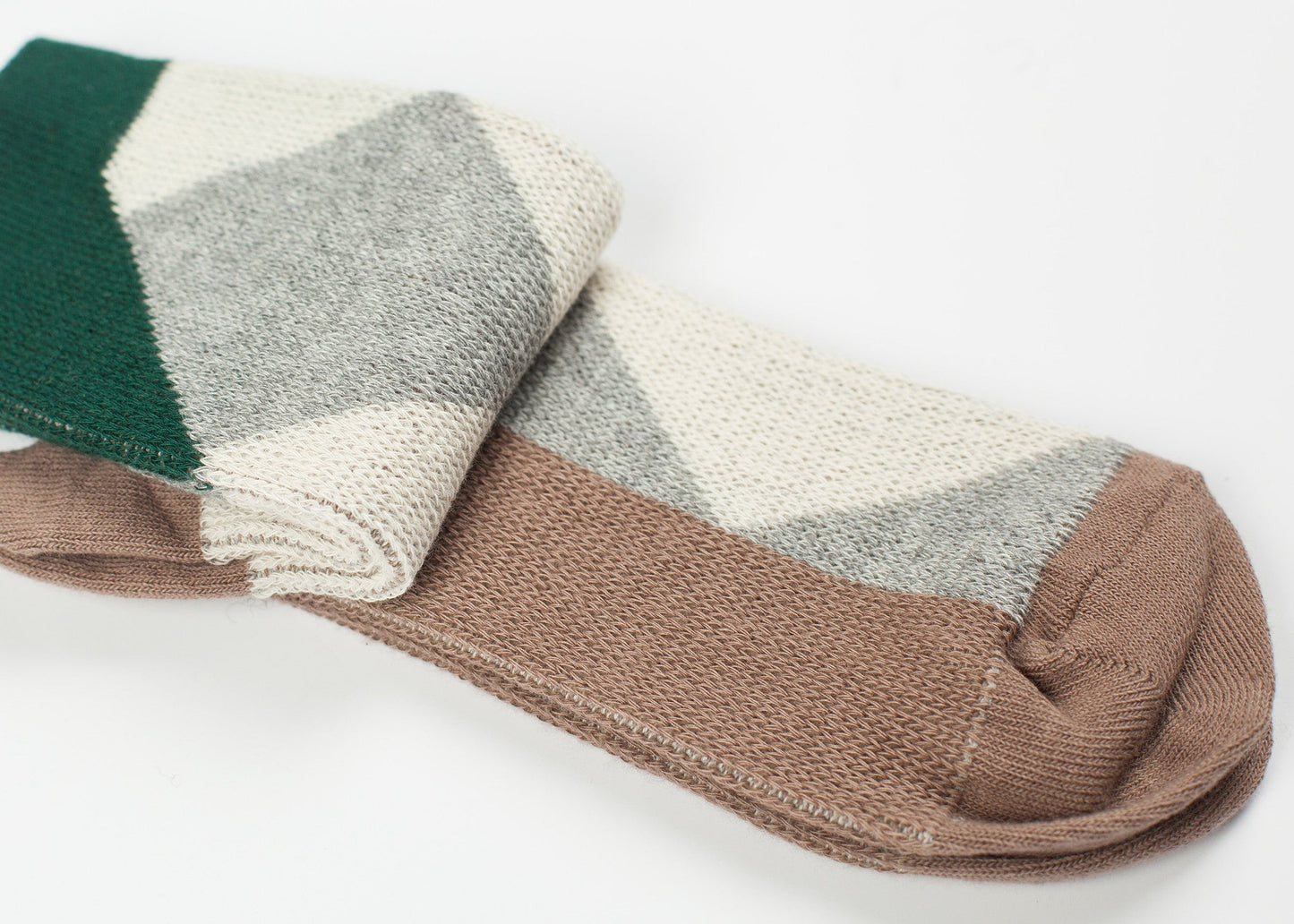 Girocollo Quin Argyle in marrone