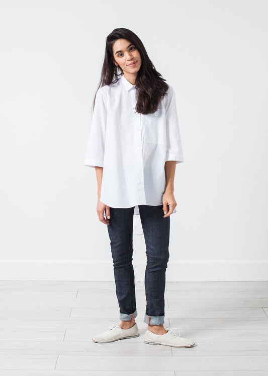 Jeans skinny elasticizzati in indaco