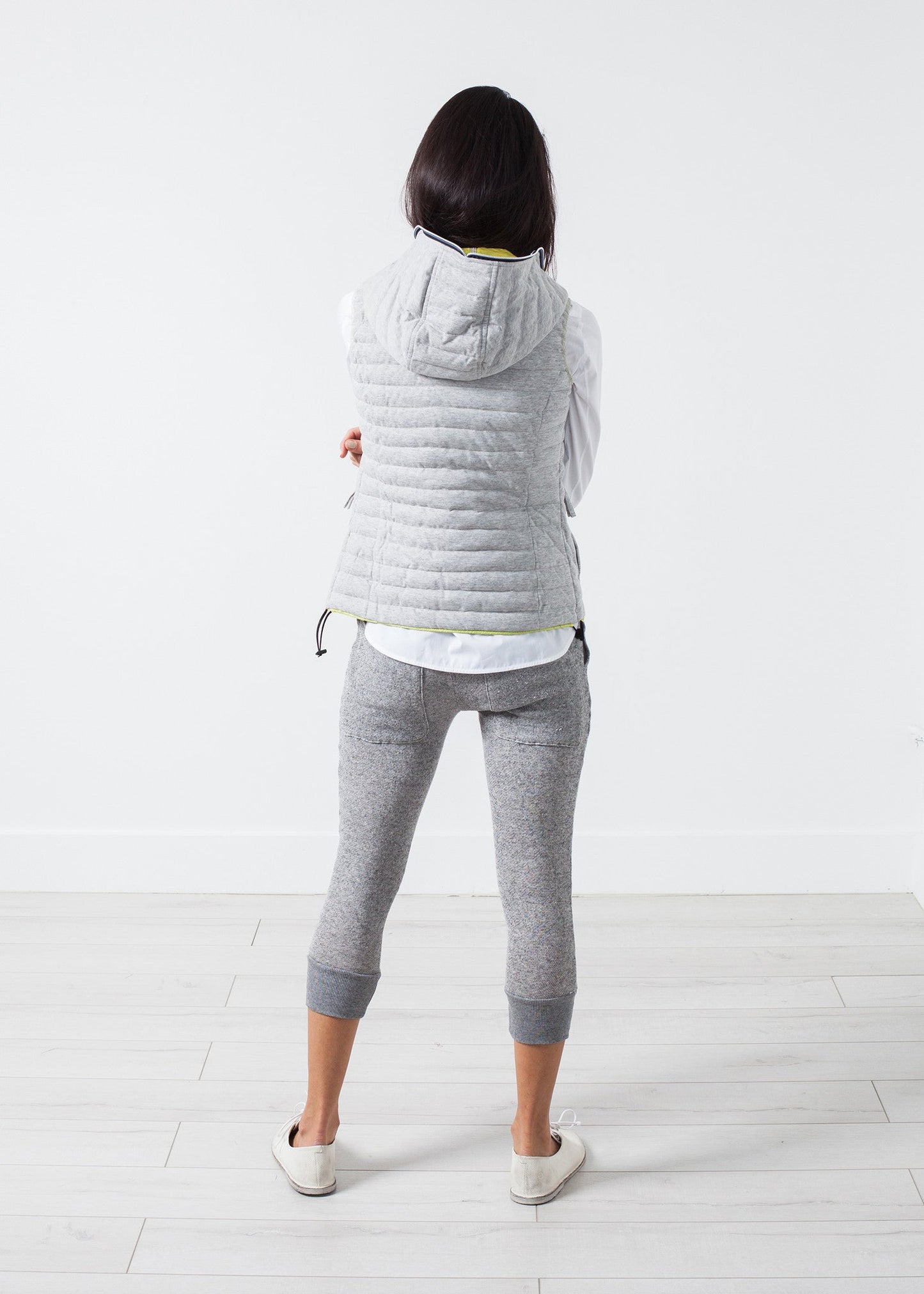 Gilet Primula in grigio chiaro