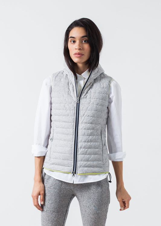 Gilet Primula in grigio chiaro