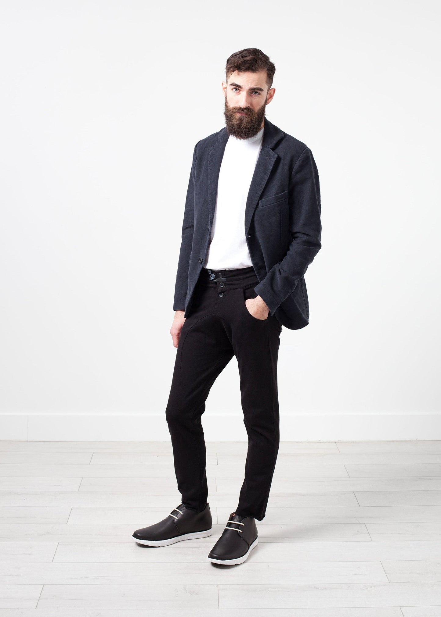 Blazer in cotone garzato Zepo
