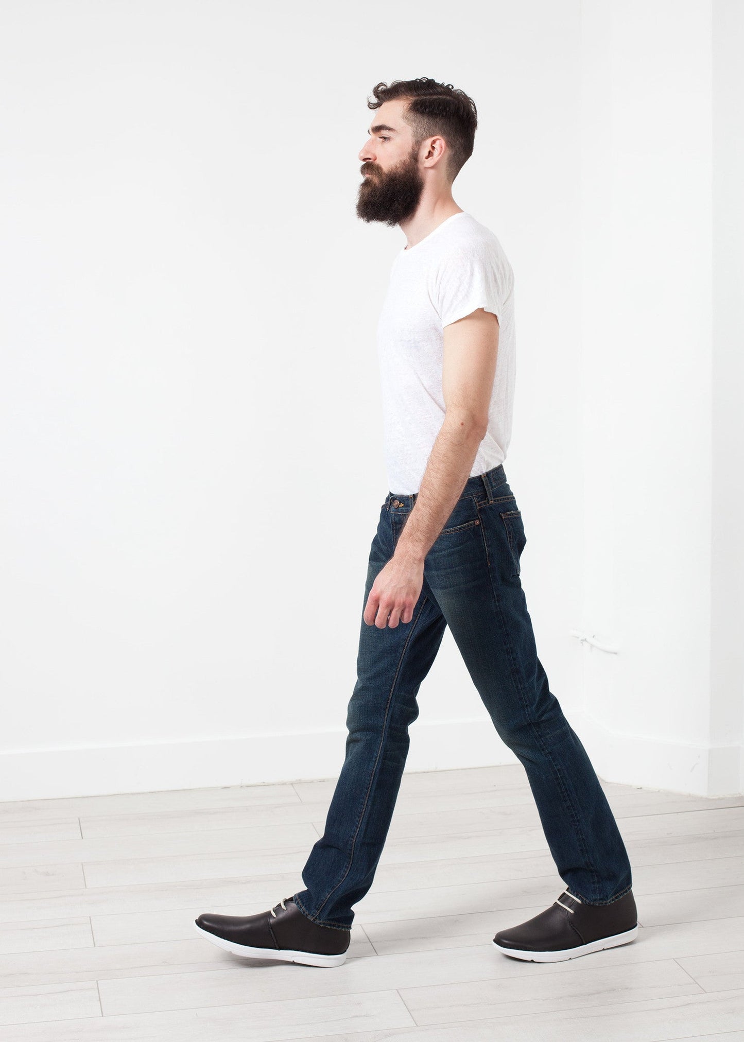 Jeans slim fit in indaco