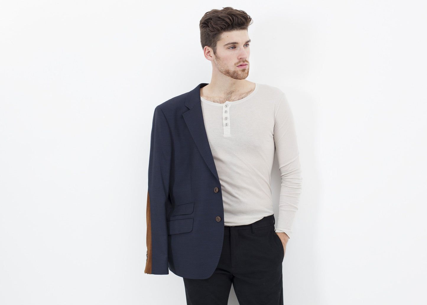 Blazer basso Swift in blu marino
