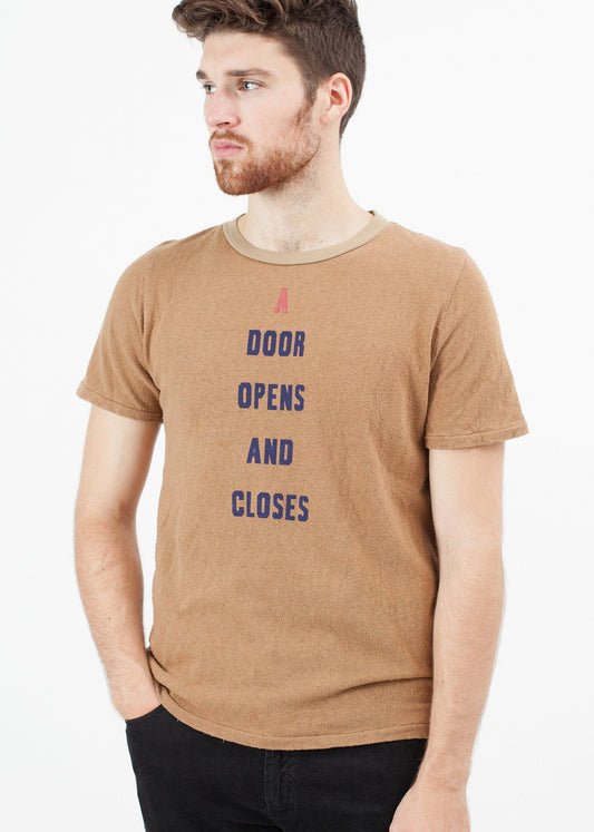 T-shirt vintage in seta in sughero