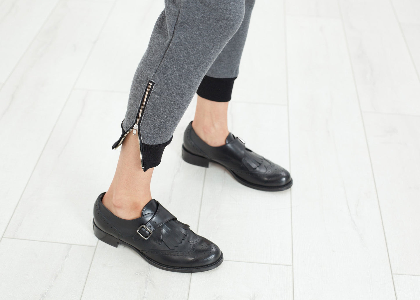 Scarpa da golf in nero