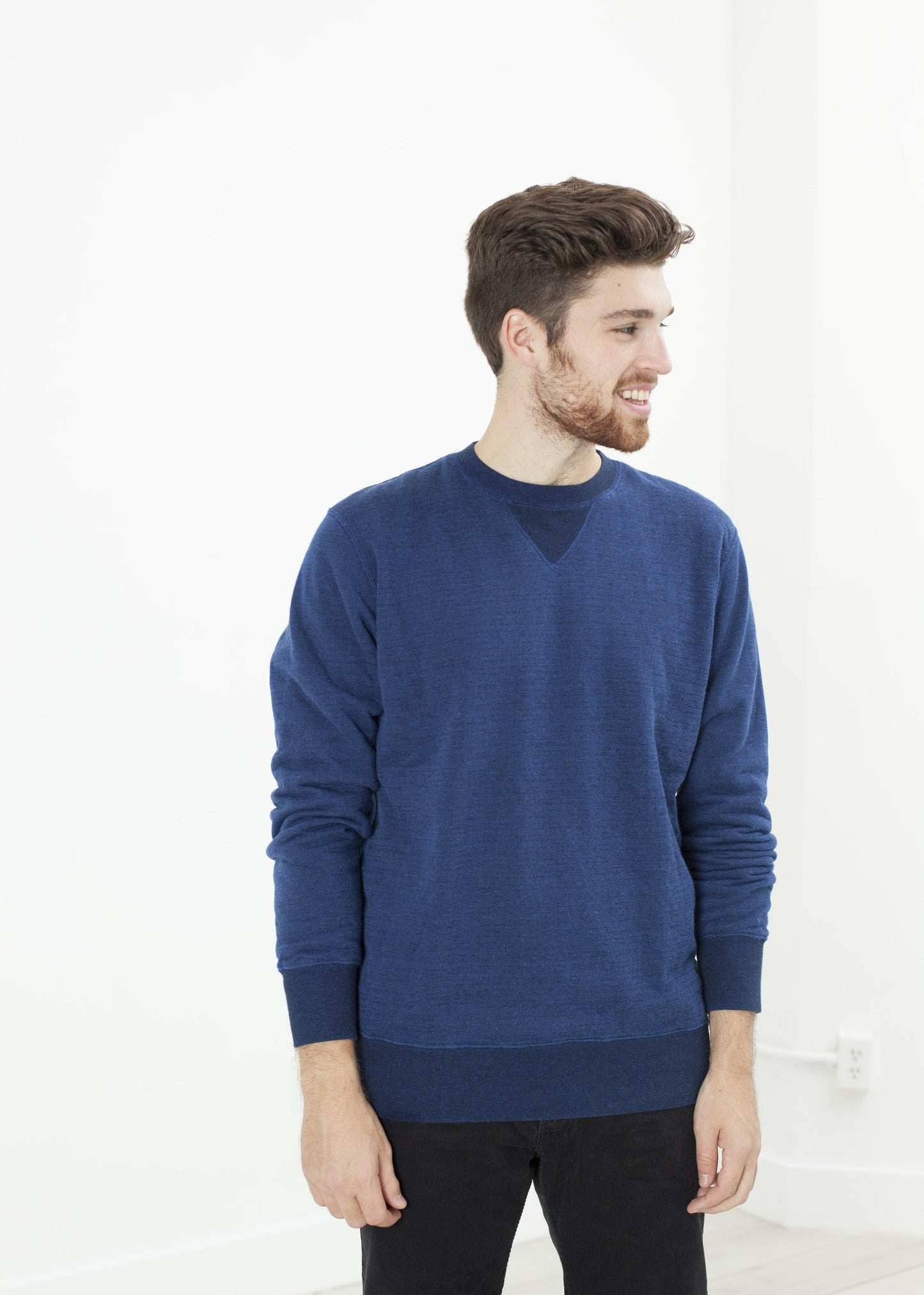 Felpa Jeth in blu/reale 