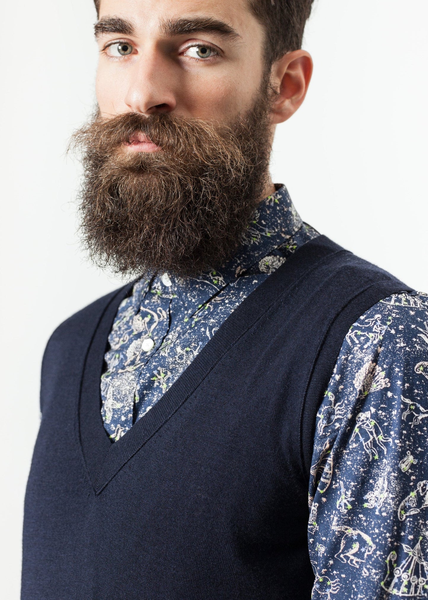 Gilet di base in blu marino