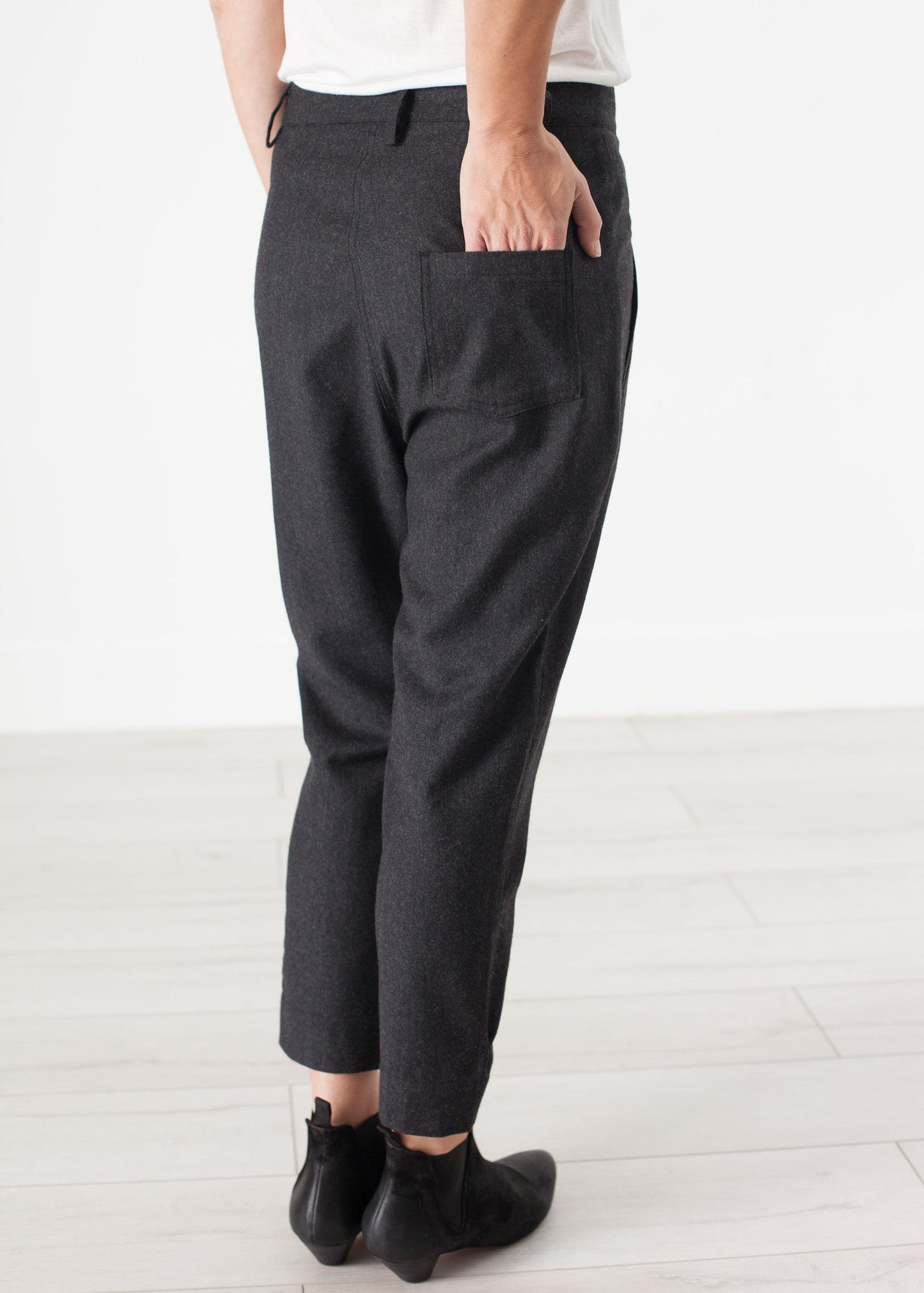 Pantaloni invernali in nero