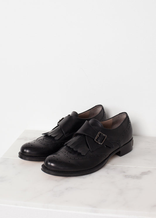 Scarpa da golf in nero
