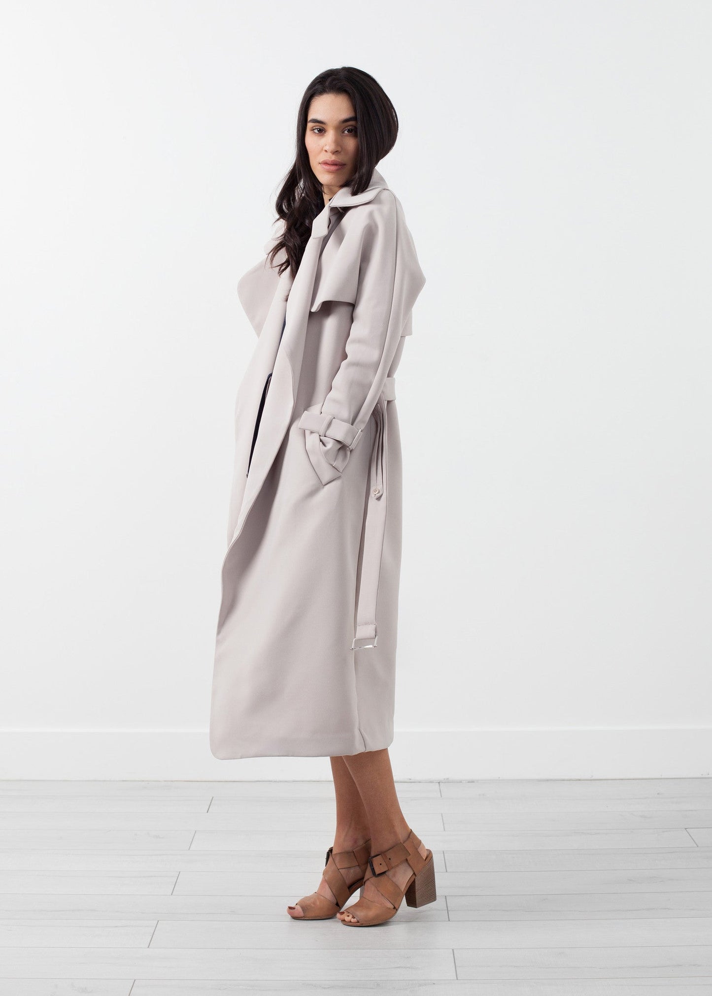 Cappotto Orietta color cuoio