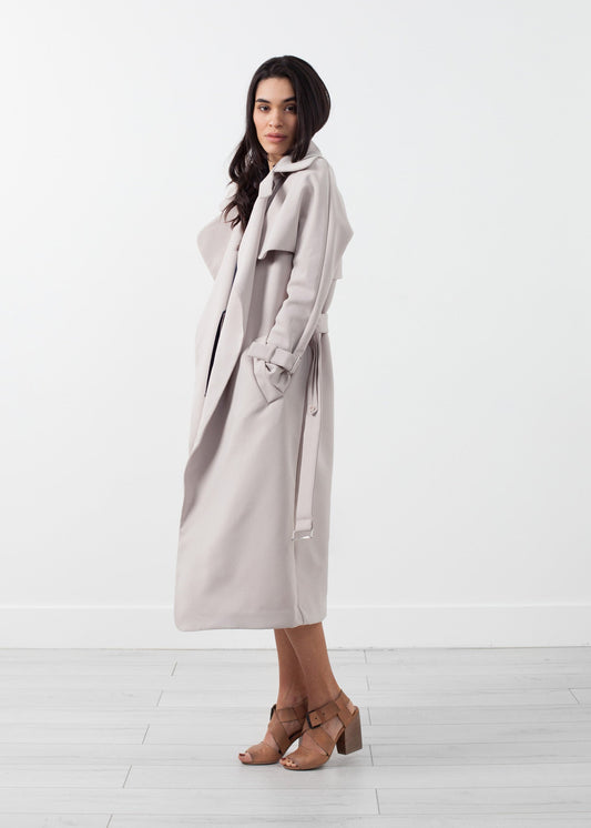 Cappotto Orietta color cuoio