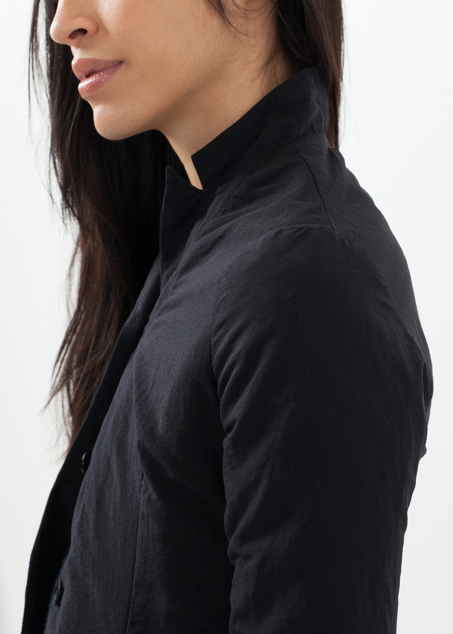 Giacca lunga in nylon