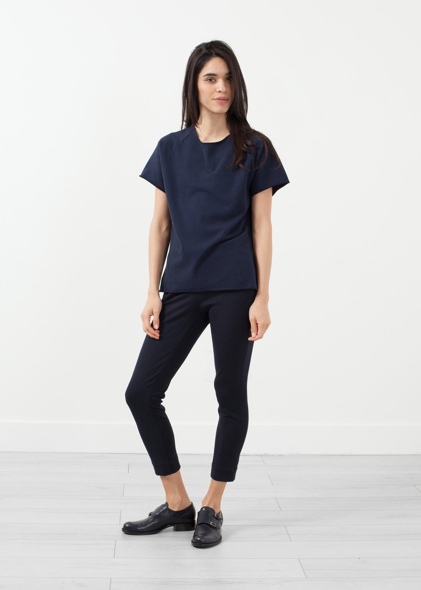 Camicia unisex in cotone tencel