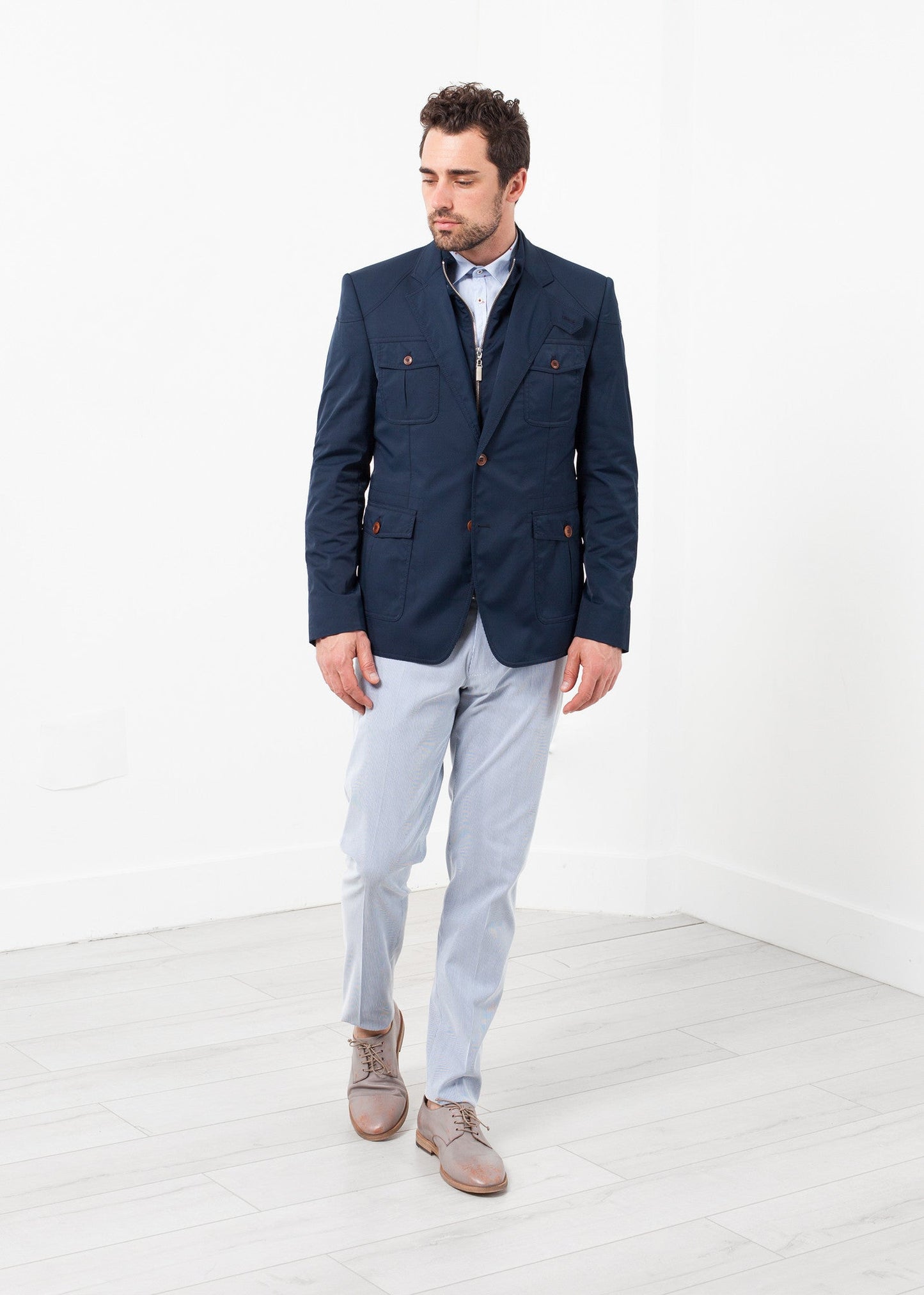 Pantaloni testurizzati