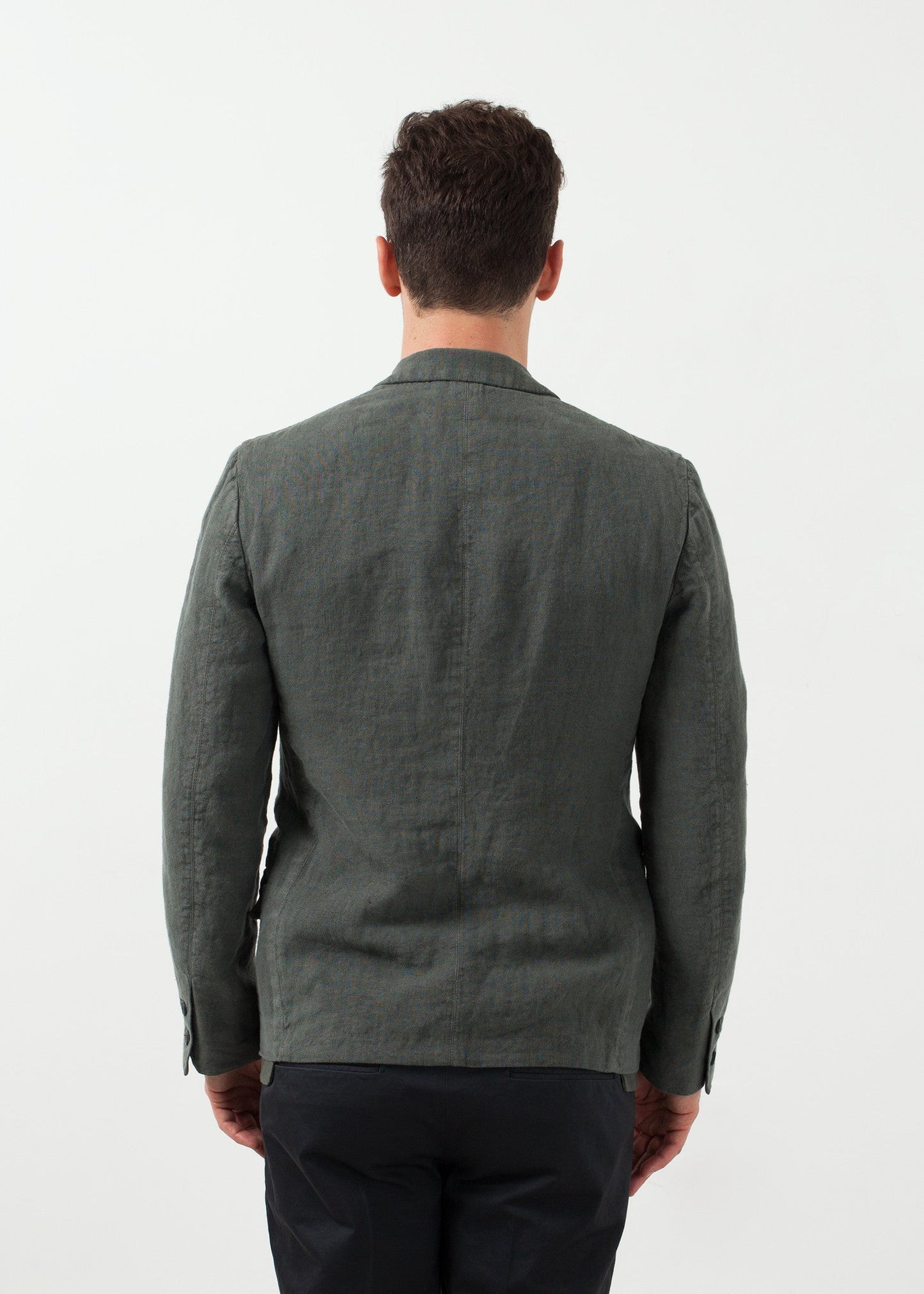 Blazer in cotone a cinque bottoni