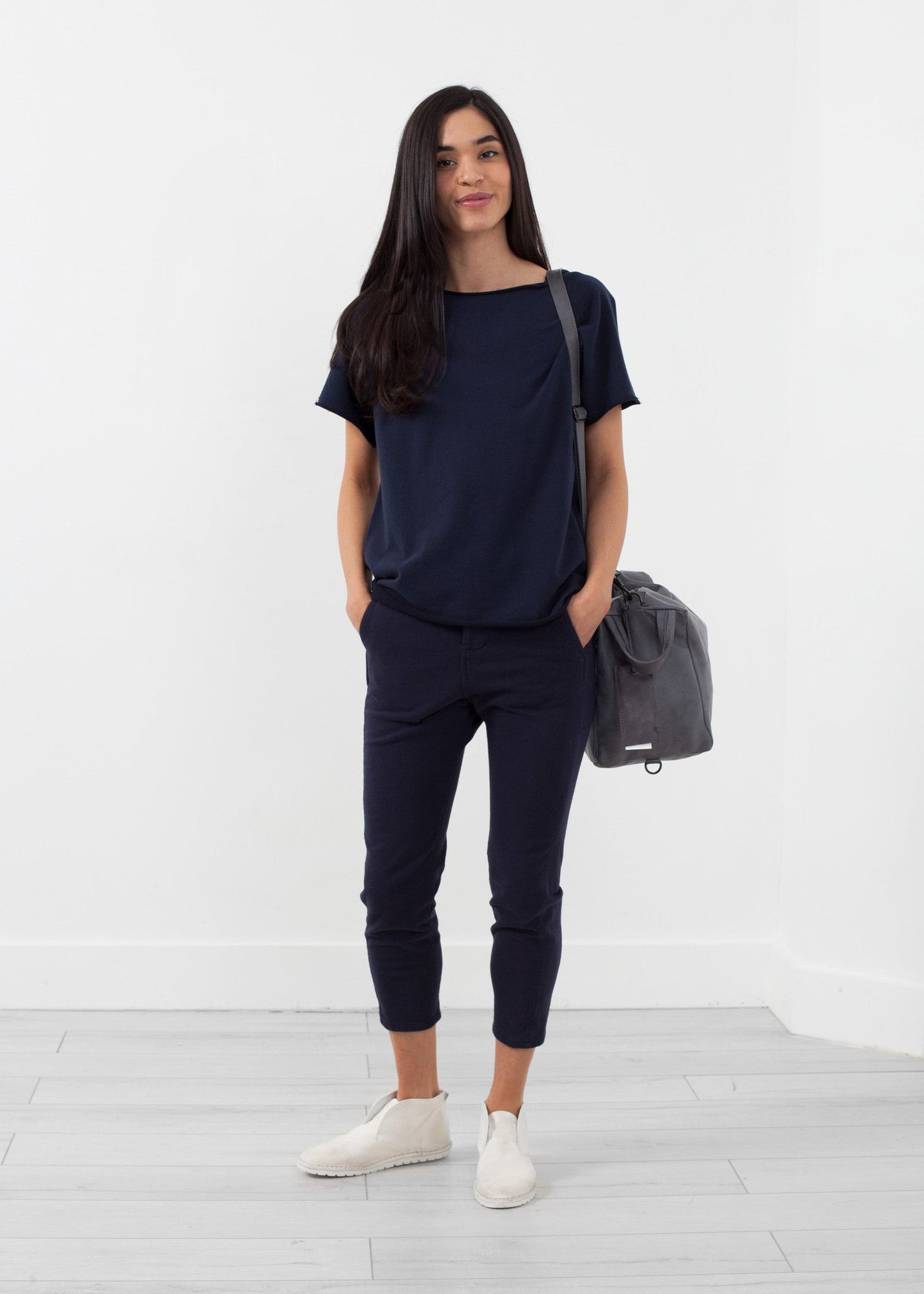 Pantaloni chino in maglia
