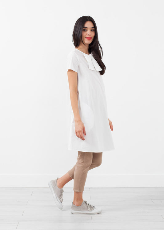 Abito con fiocco babydoll