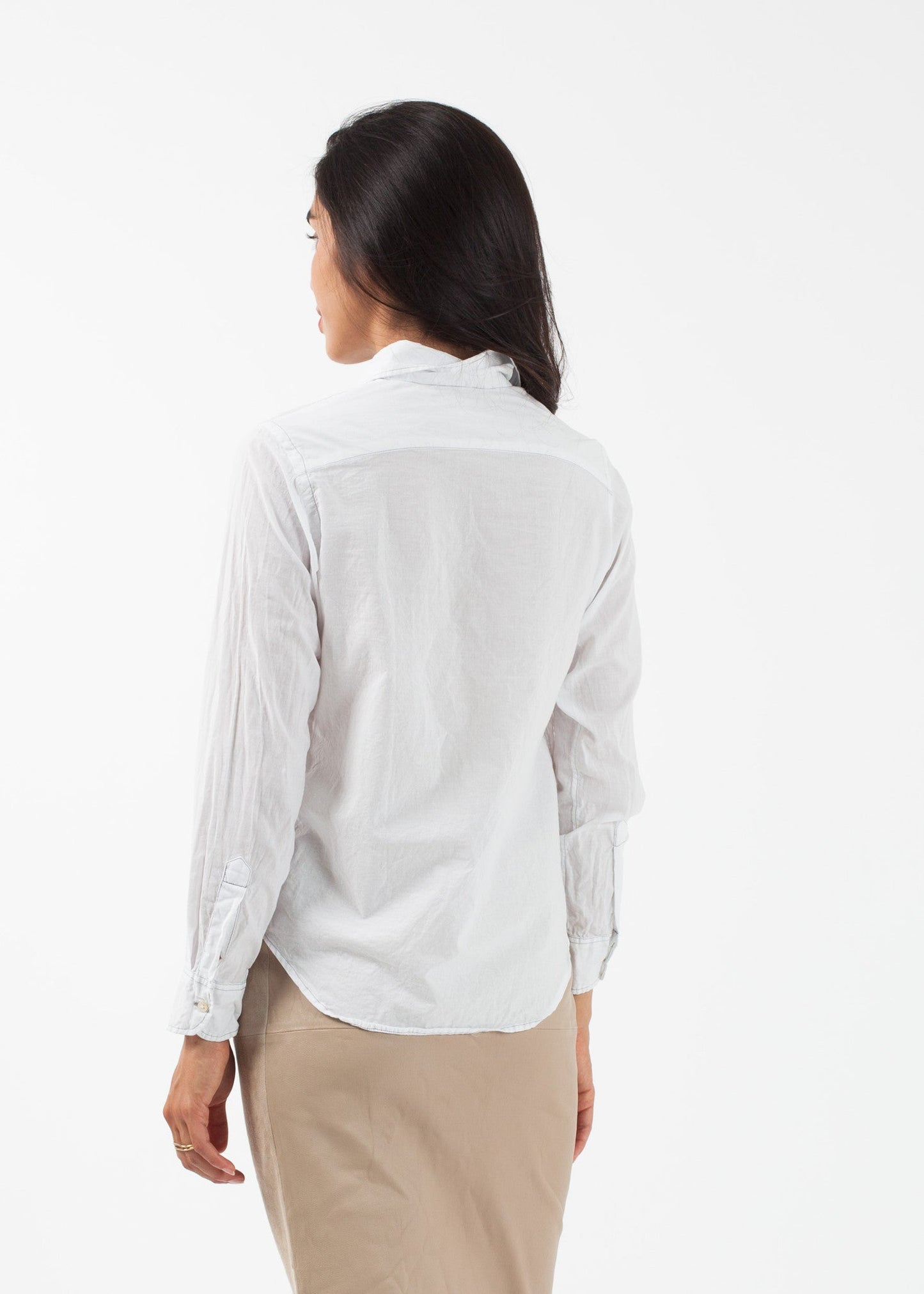Camicia ragazzo a contrasto