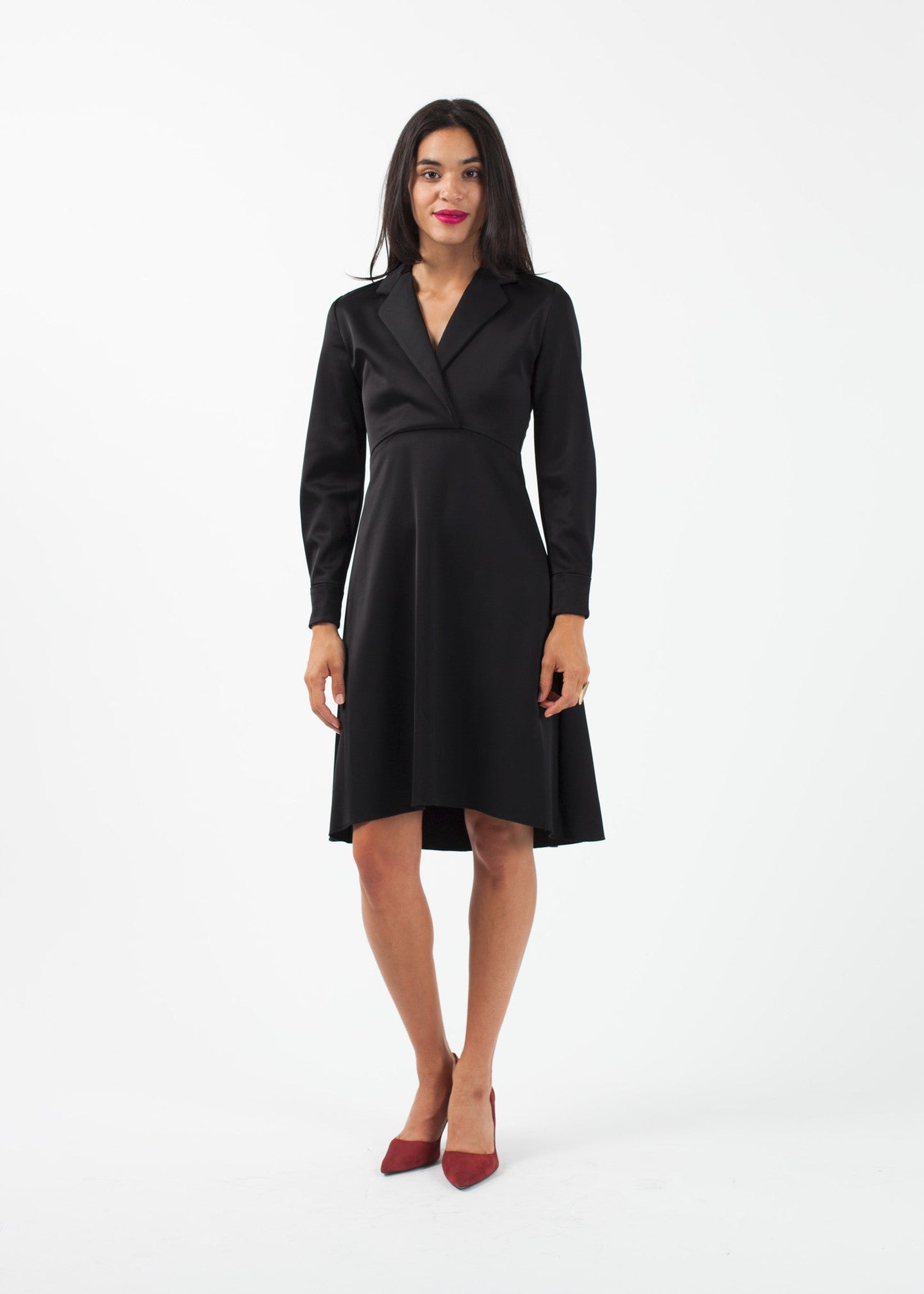 Surplice Dress